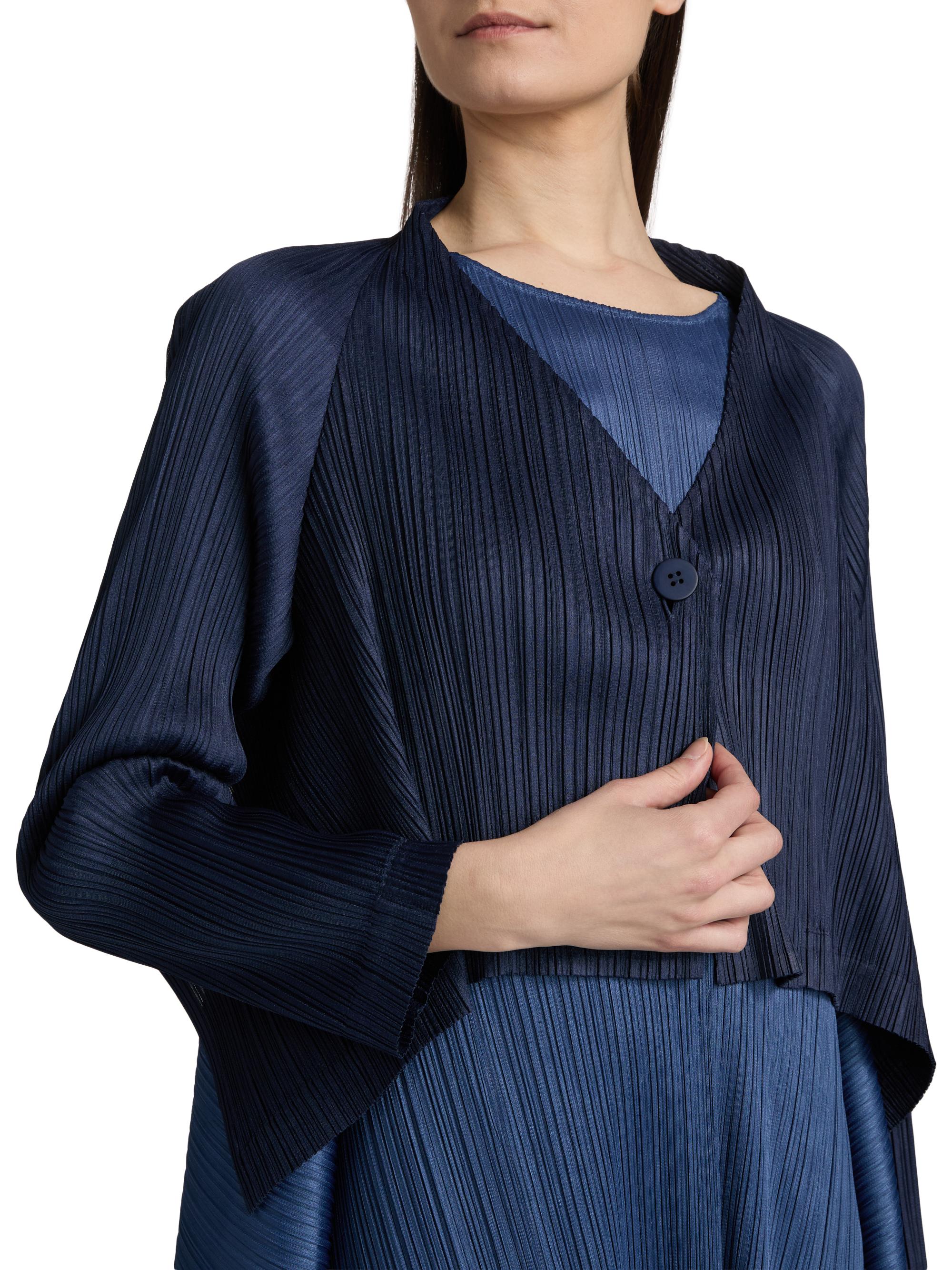 Pleats Please Issey Miyake City Frame Plissé Jacket | Saks Fifth