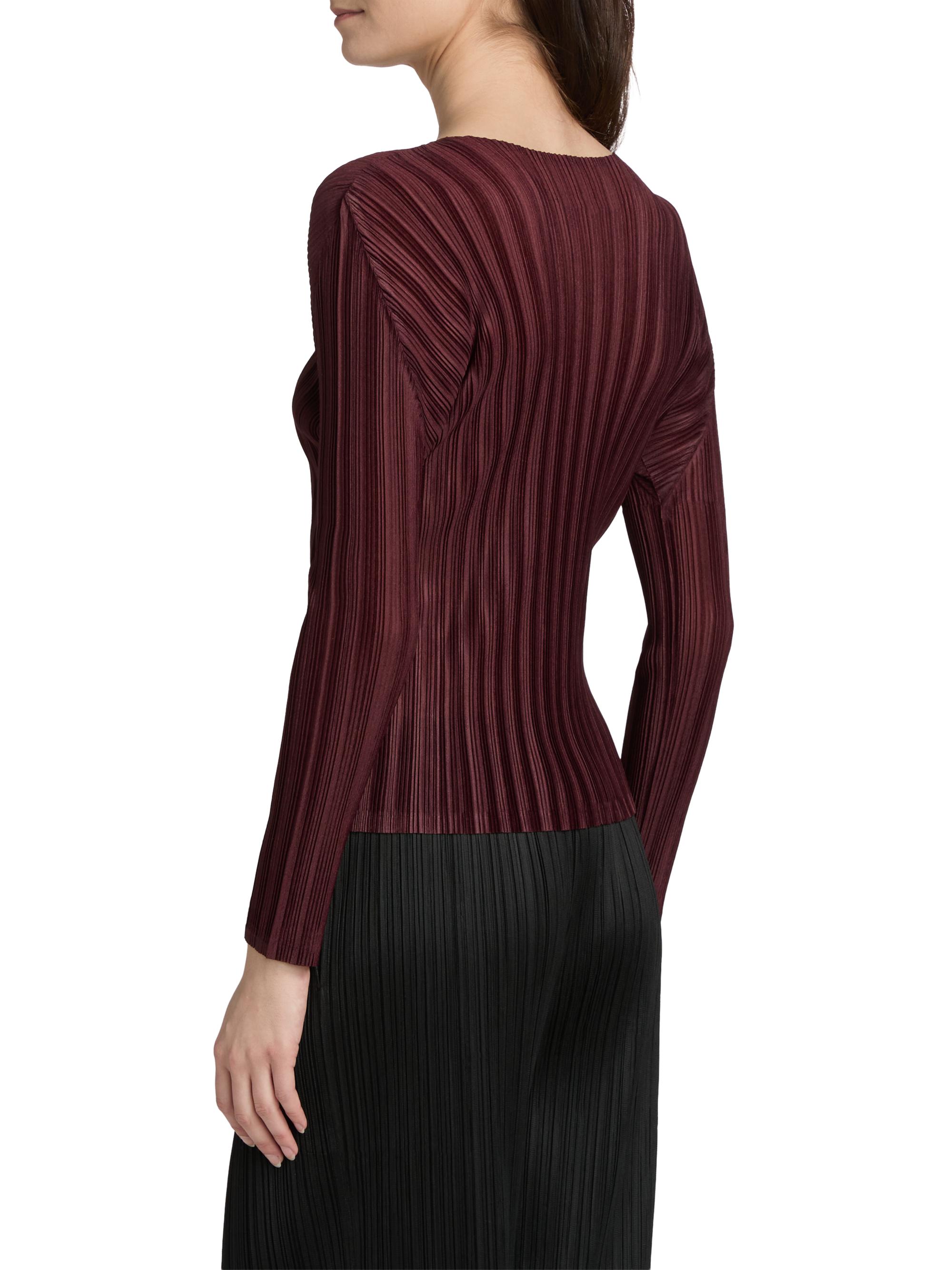 Pleats Please Issey Miyake January Rib-Knit Top | Saks Fifth Avenue
