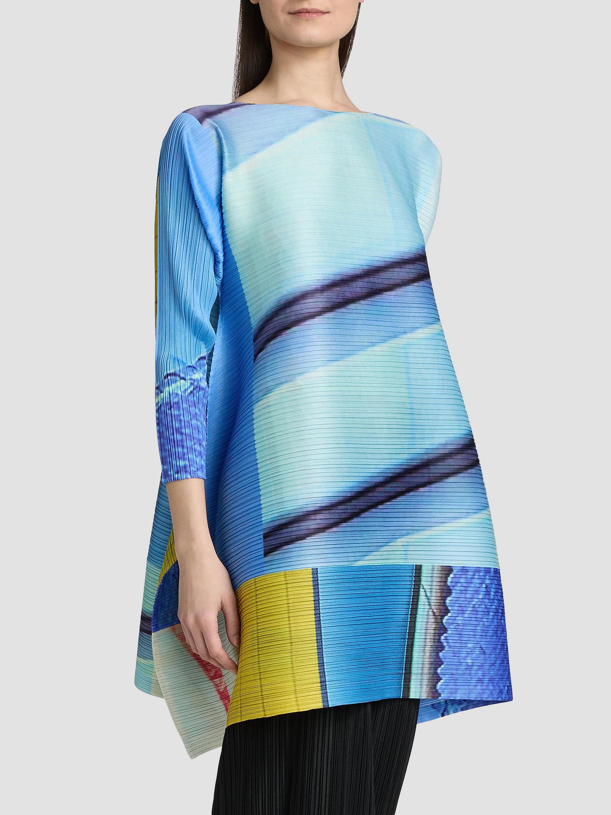 Pleats Please Issey Miyake City Collage Top | Saks Fifth Avenue