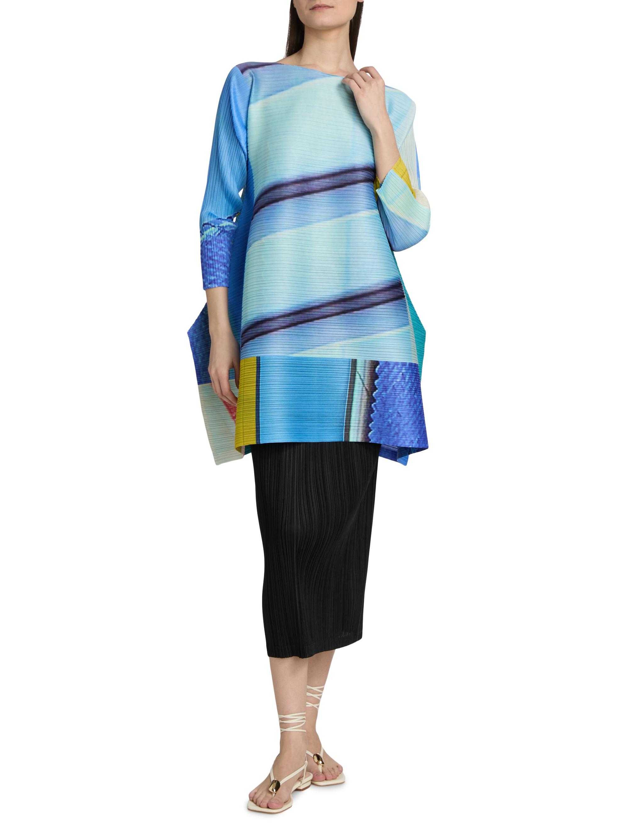 Pleats Please Issey Miyake City Collage Top | Saks Fifth Avenue