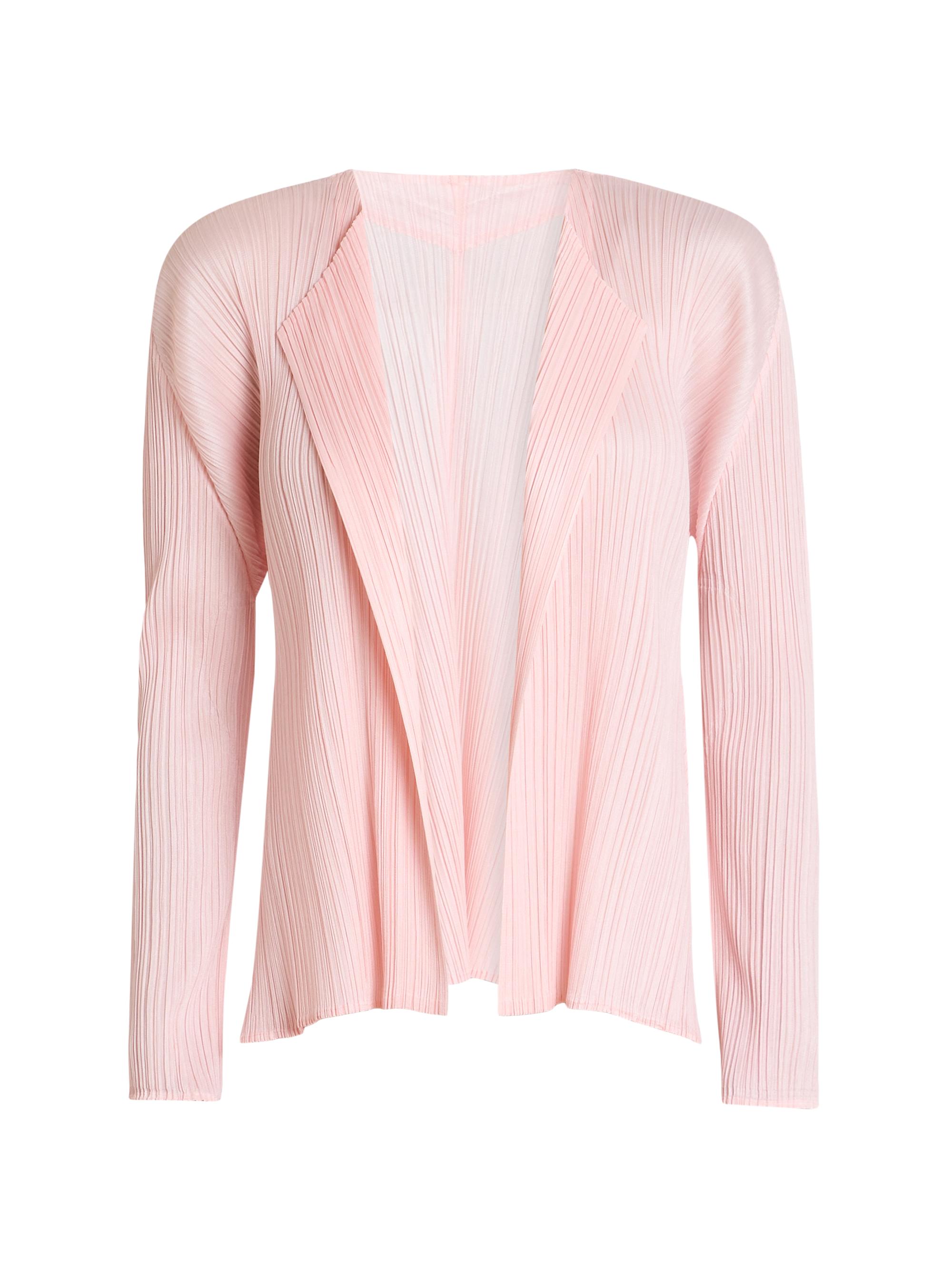 Pleats Please Issey Miyake Women's Monthly Colors: March Plissé Blazer - Light Pink