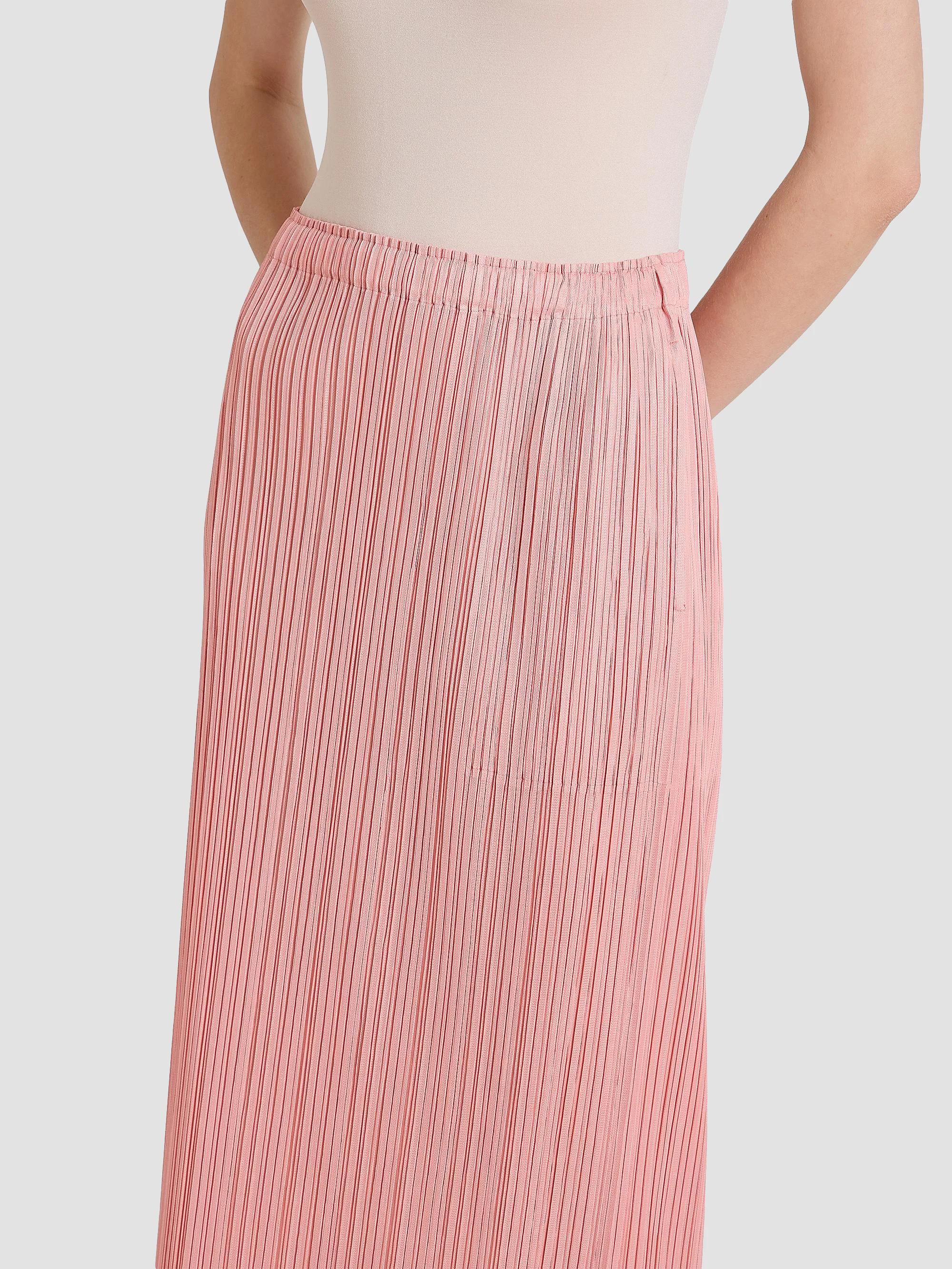 Pleats Please Issey Miyake Thicker Bottoms Plissé Maxi Skirt