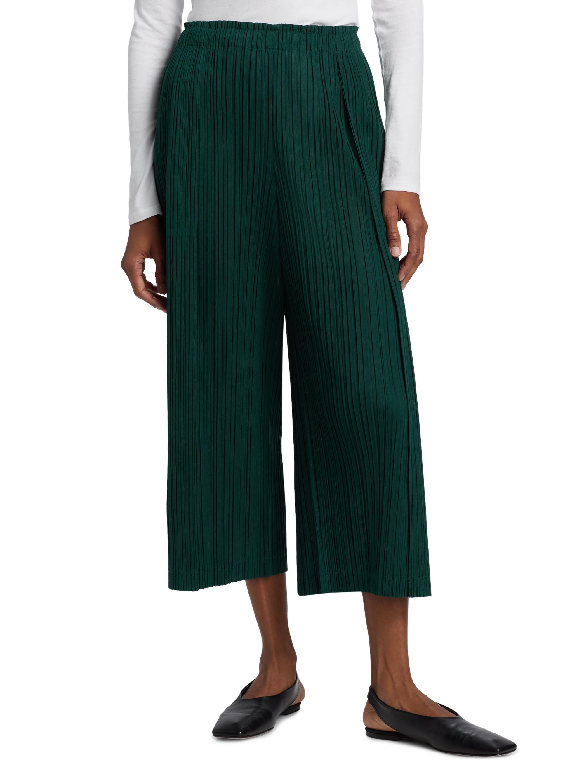 Pleats Please Issey Miyake Plissé Pleats Crop Pants | Saks Fifth