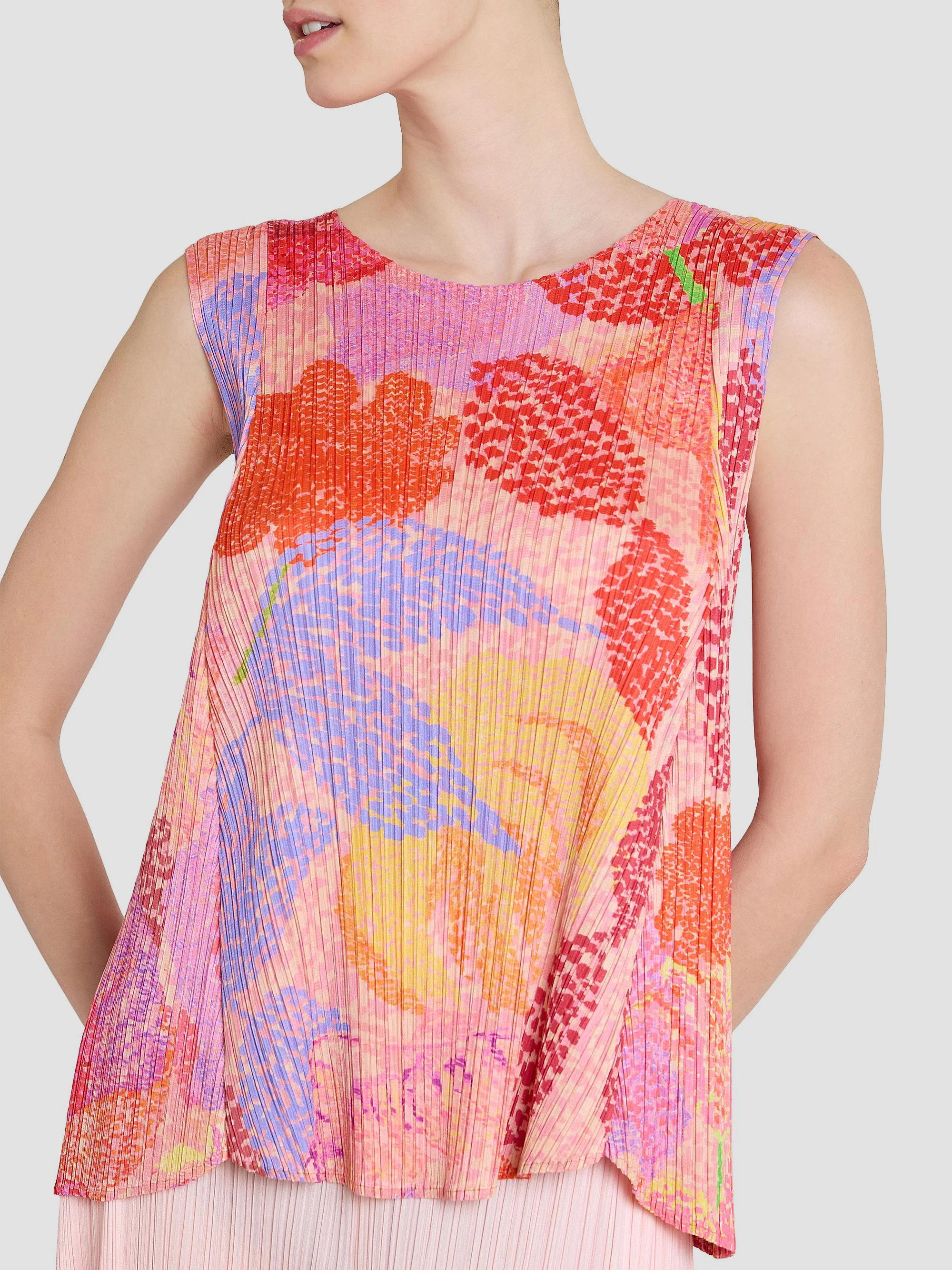 Pleats Please Issey Miyake Foggy Forest Plissé Top | Saks Fifth Avenue
