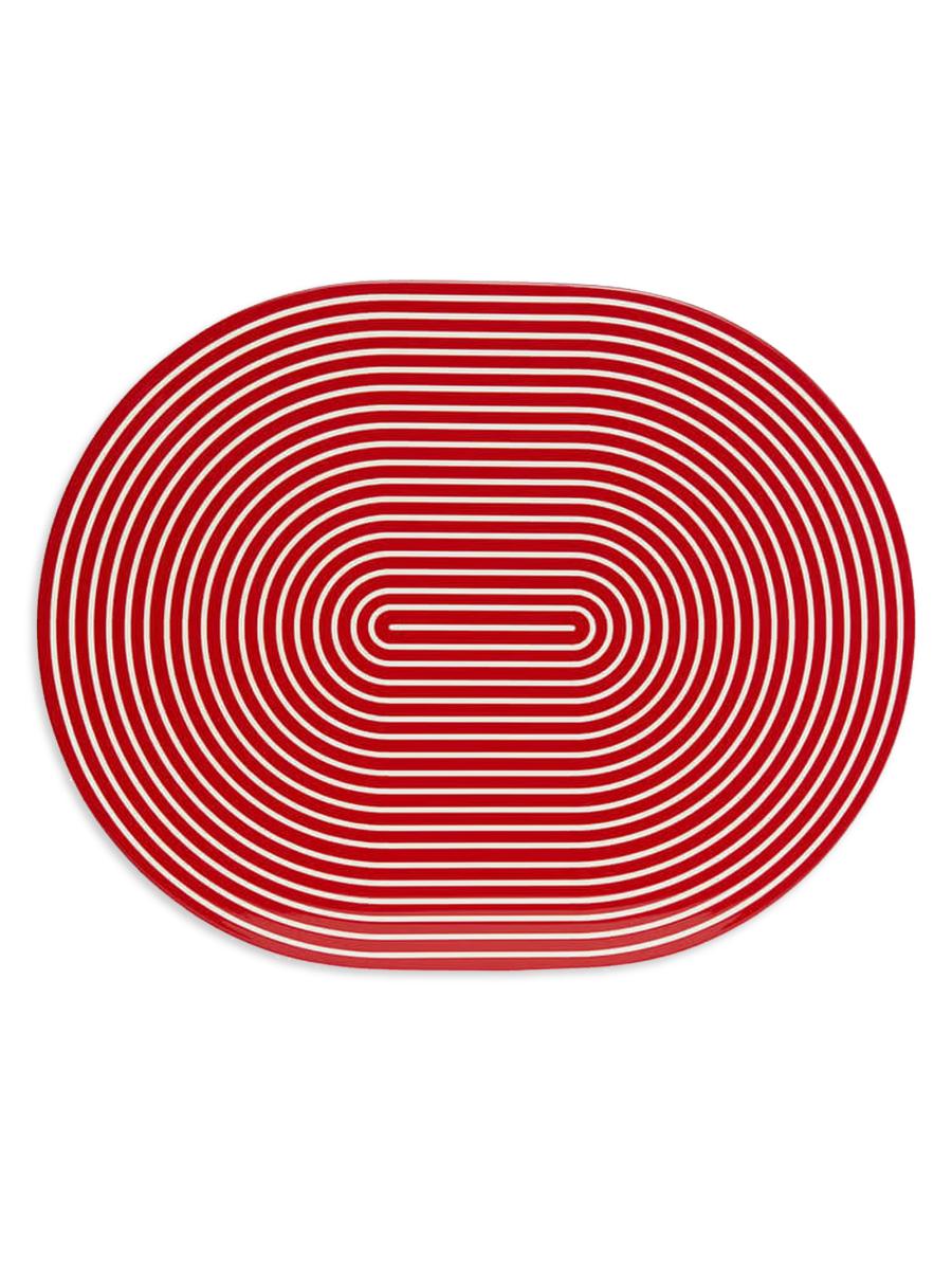 Von Gern Home Lacquer Stripe Placemats Set of 2