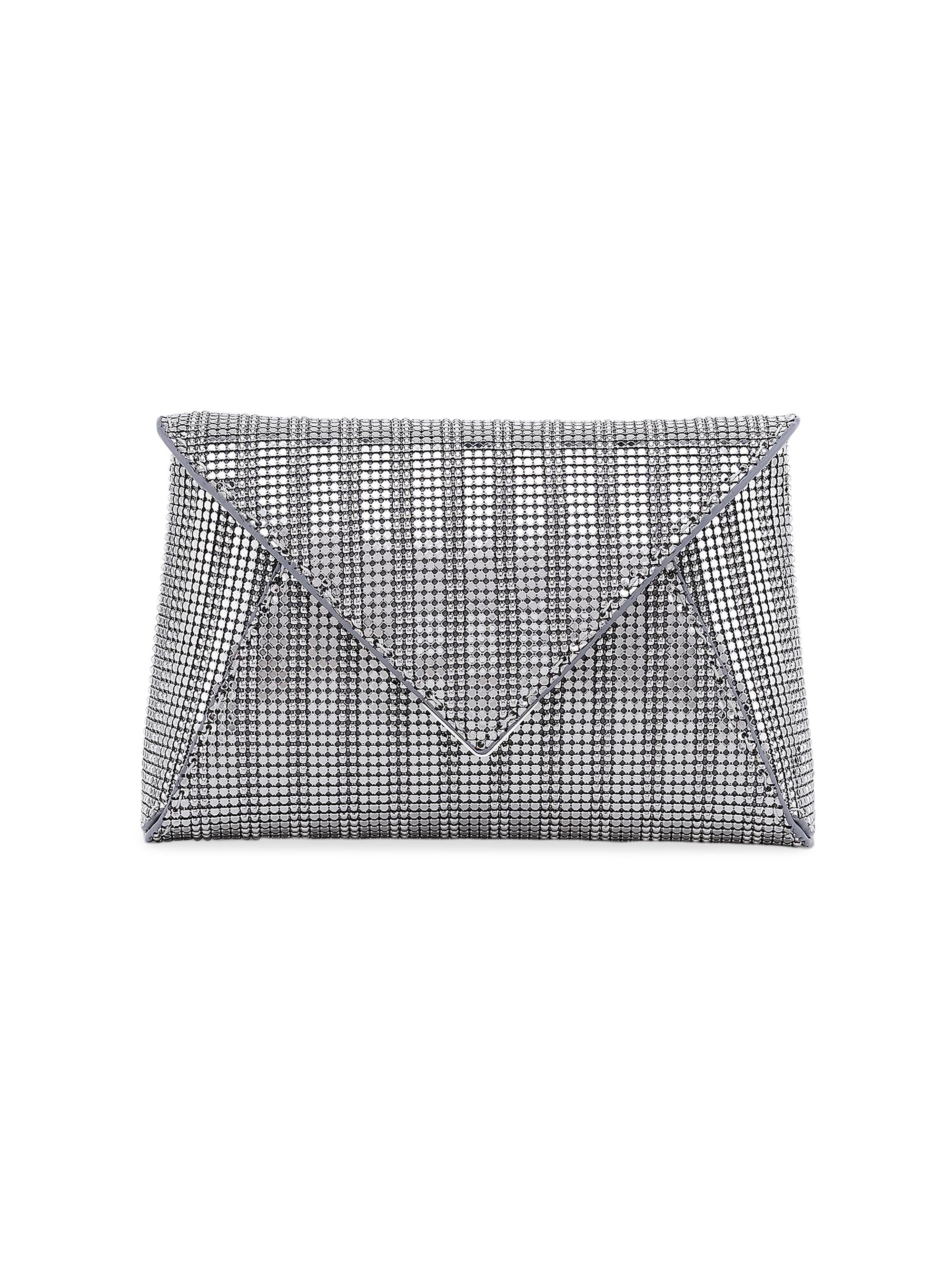 Tyler Ellis Women's Lee Pouchet Small Chainmail with Silver Hardware - Sterling