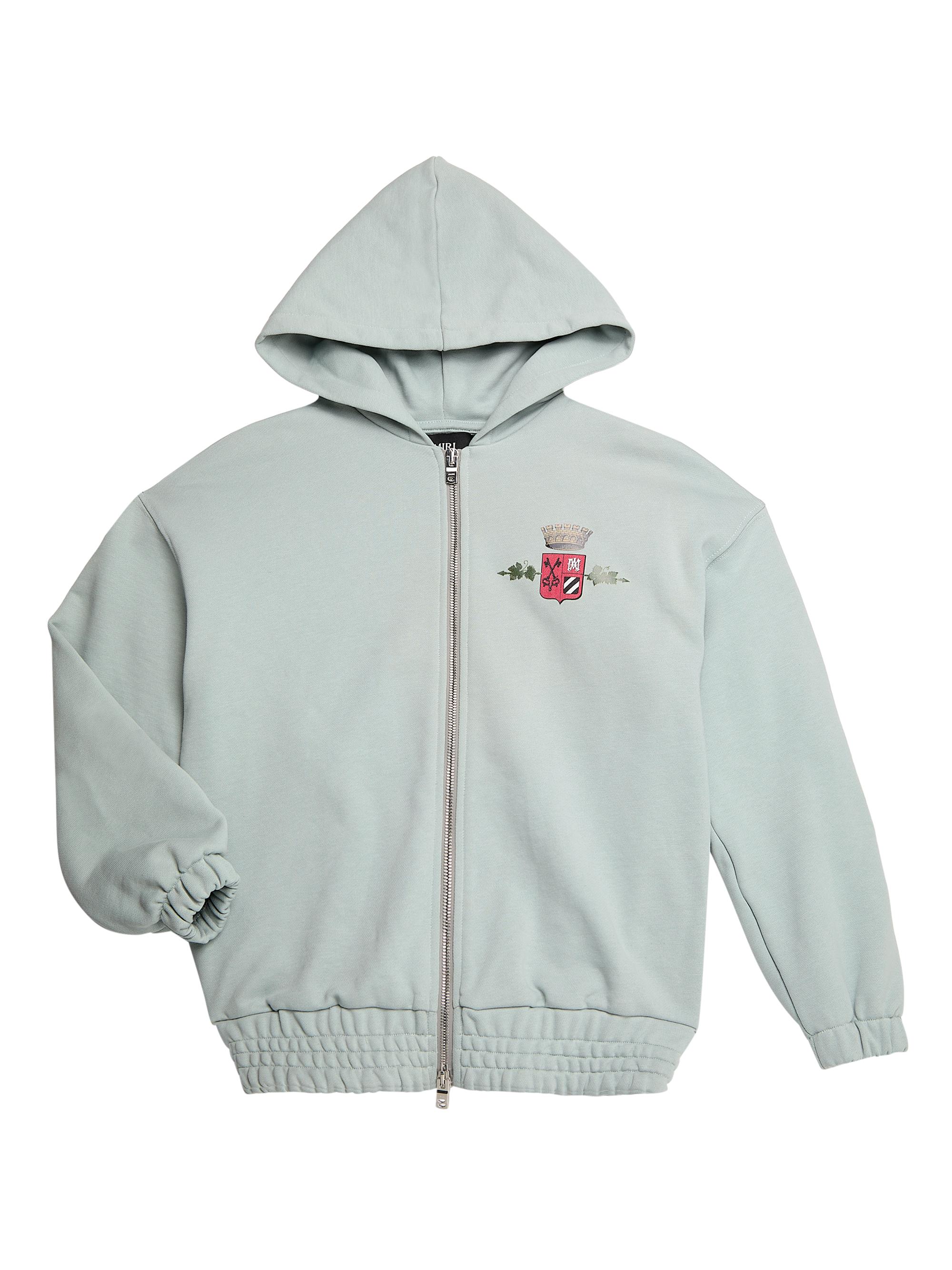 Amiri Little Kid's & Kid's Graphic Zip-Up Hoodie - Grey