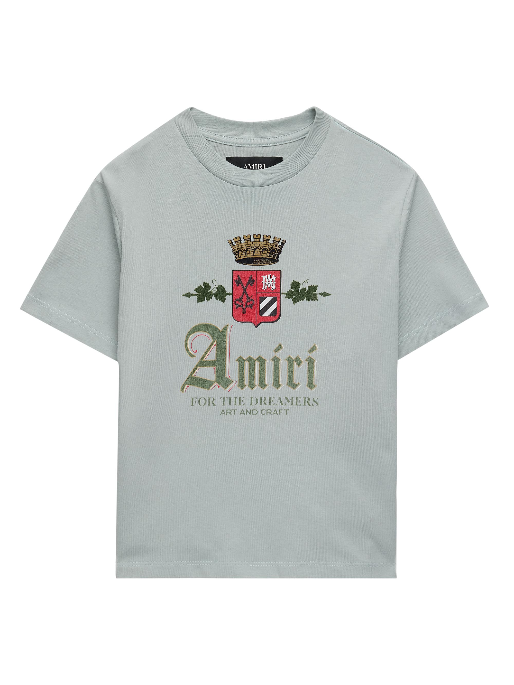 Amiri Little Kid's & Kid's Chateau Logo Graphic Cotton T-Shirt - Black