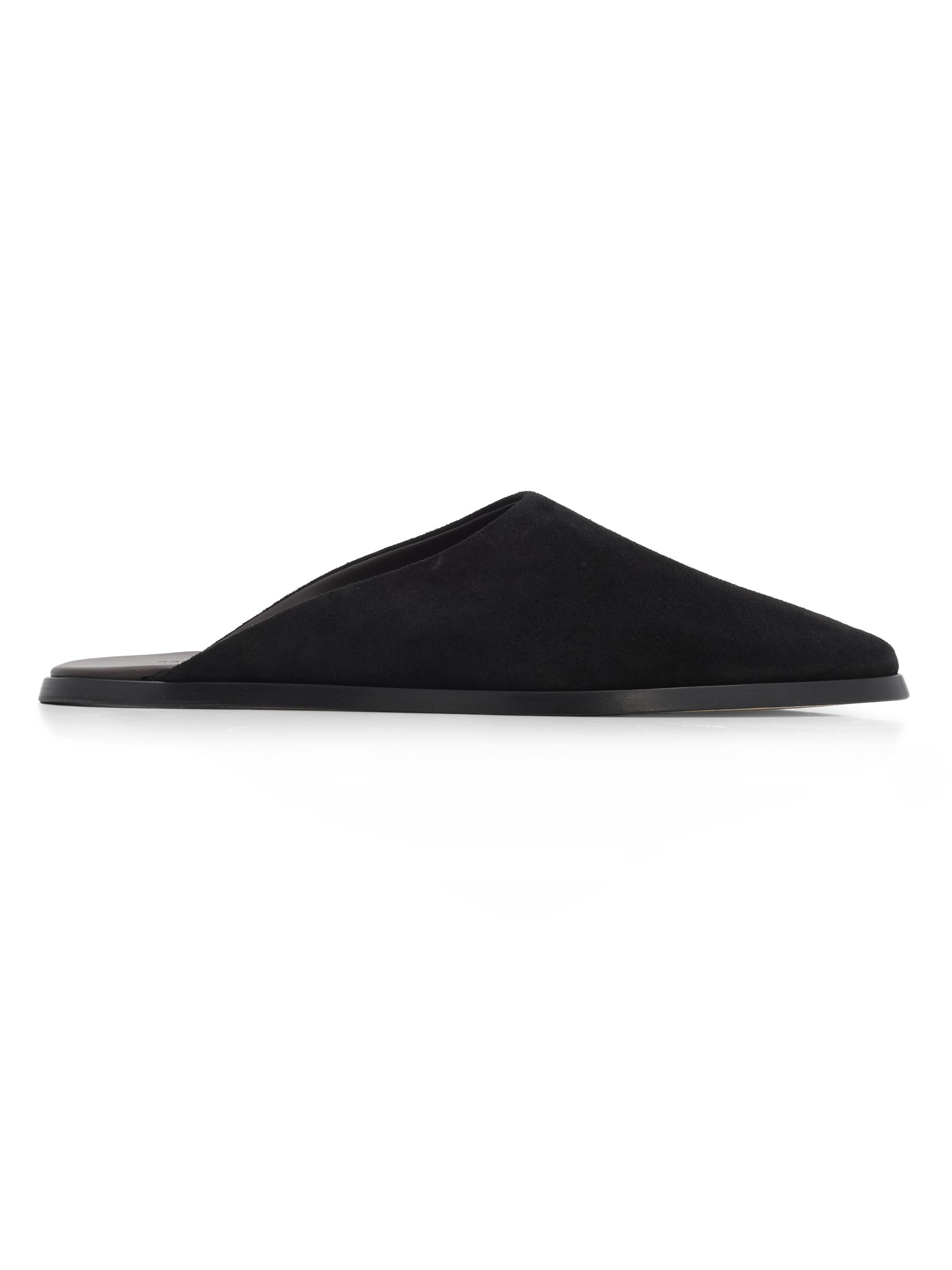 Fear of God Men's Suede Slipper-Style Mules - Bison Brown