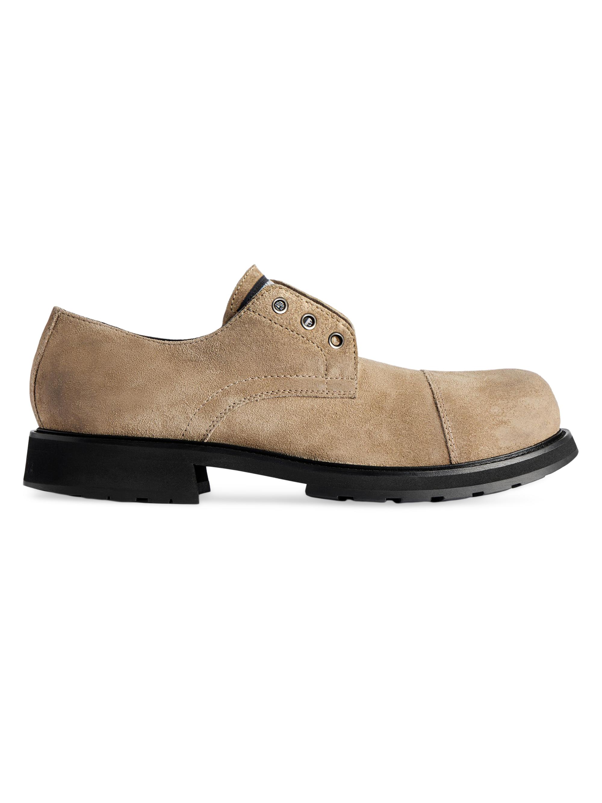 Balenciaga Men's Truck Derby Shoes - Sand
