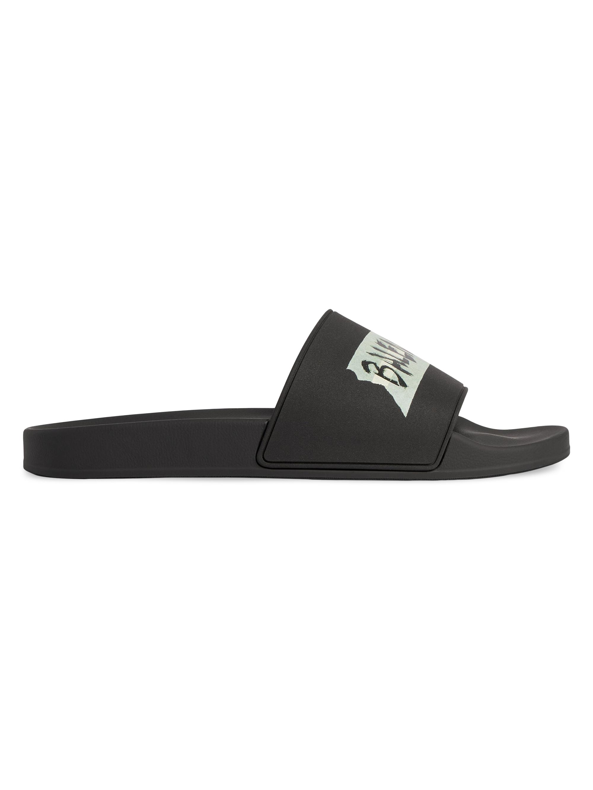 Off-White Industrial Logo Flip Flops | Saks Fifth Avenue