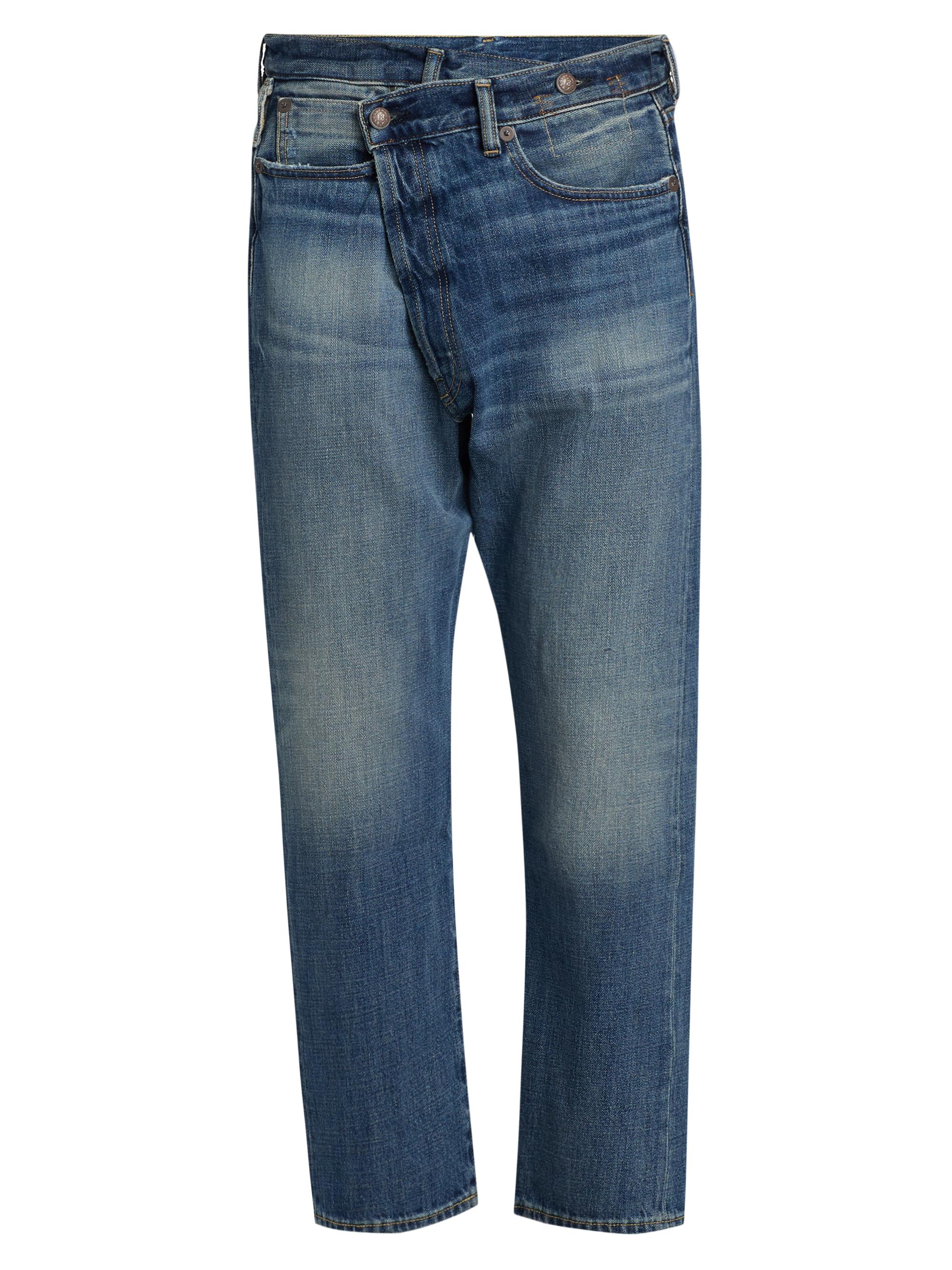 Moussy Vintage Micco Remake Spliced Barrel Jeans | Saks Fifth Avenue