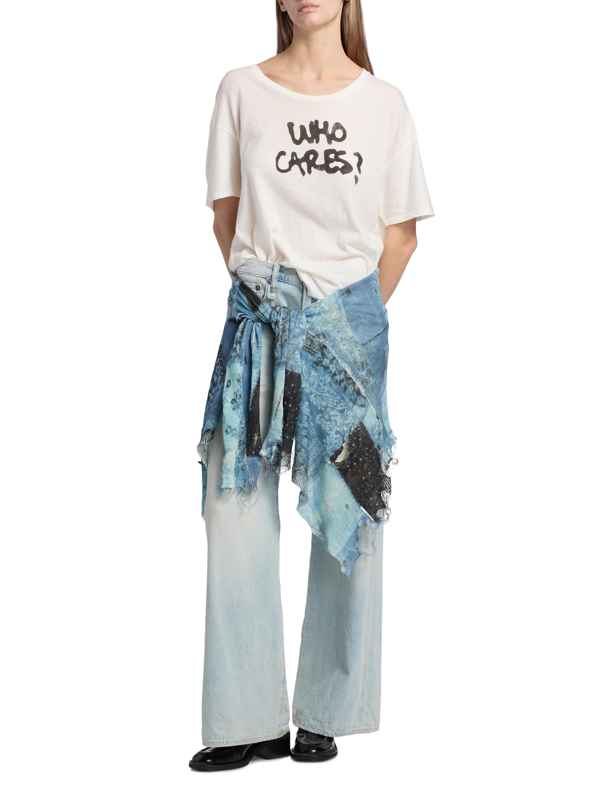 洋楽 Fros't R13 Who Cares Relaxed T-Shirt | Saks Fifth Avenue
