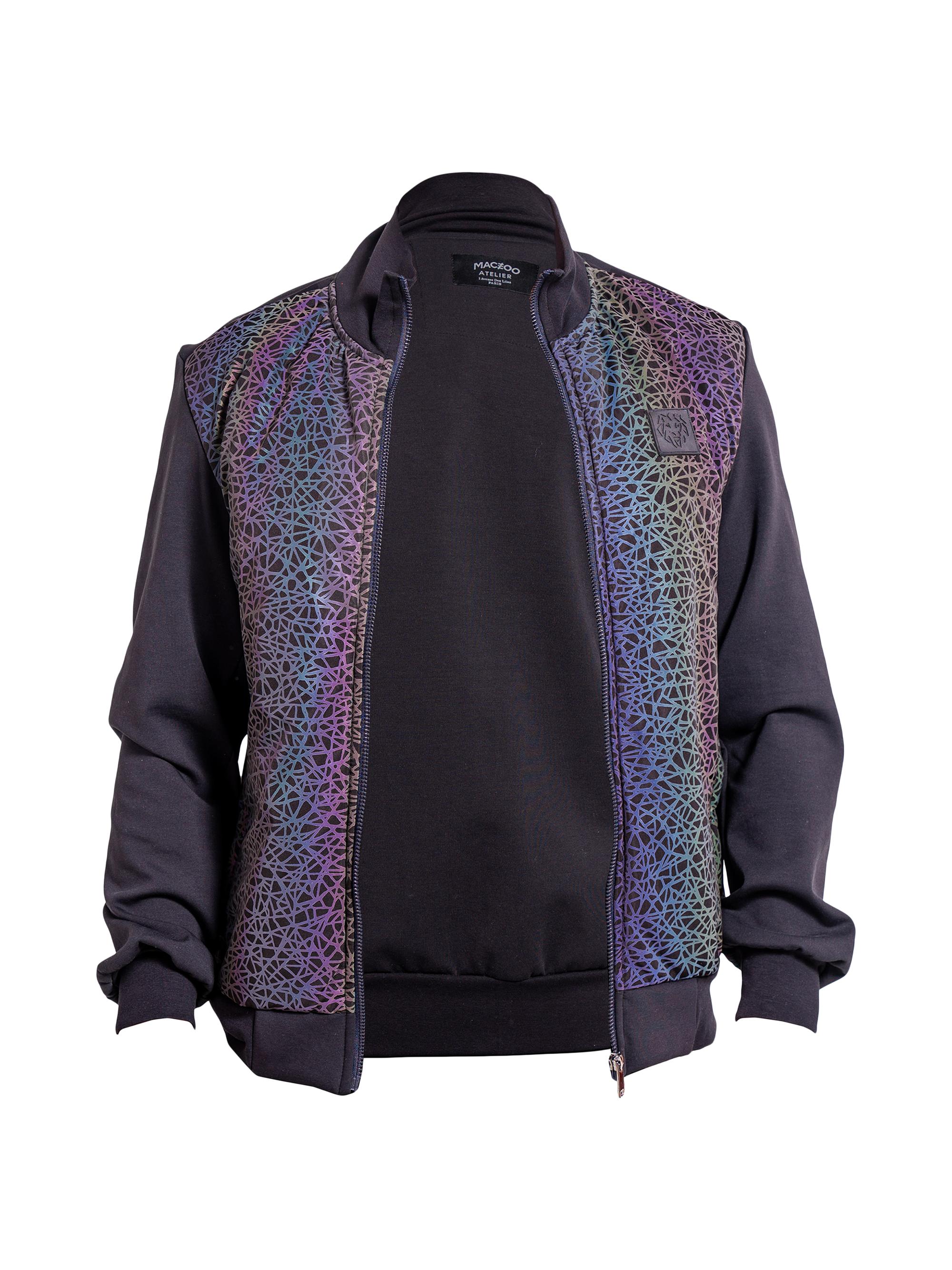 Maceoo Men's Ascension Bomber Jacket - Black