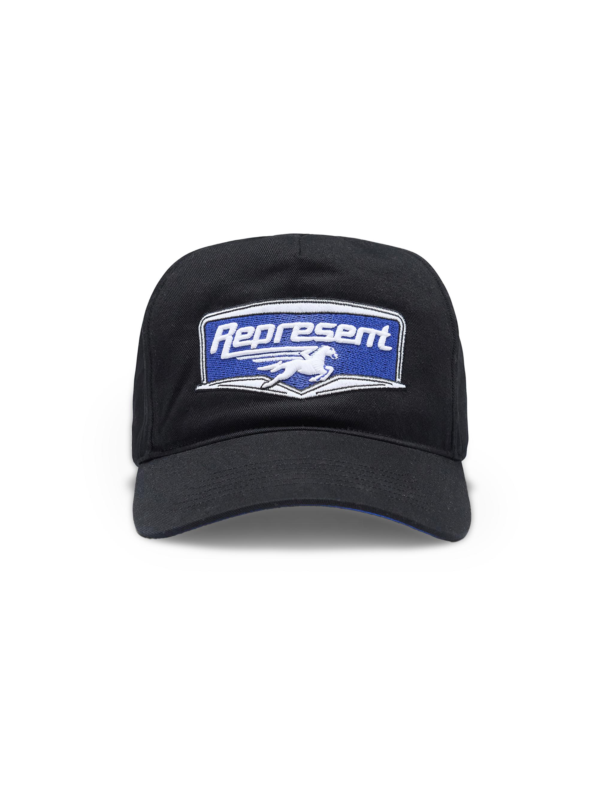 Represent Men's Nothing Tougher Cotton Twill Baseball Cap - Jet Black