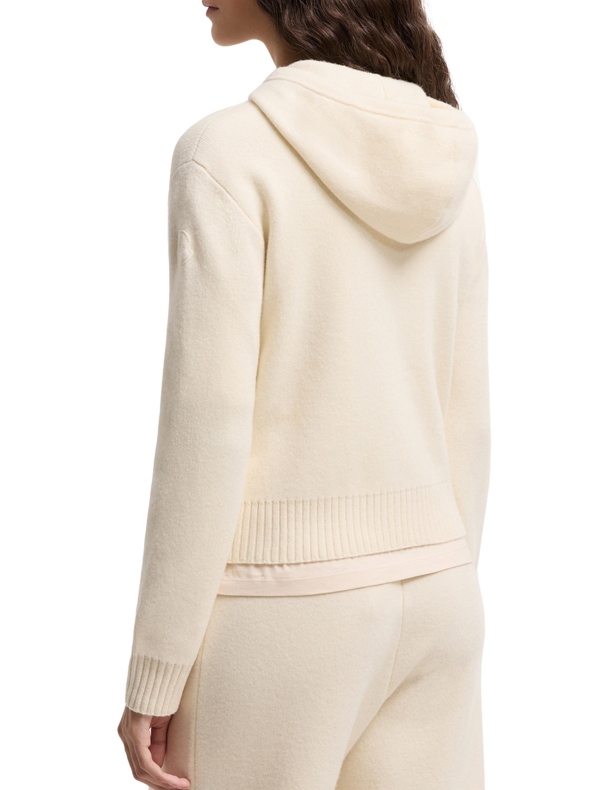 Moncler Hoodie in Wool & Cashmere | Saks Fifth Avenue