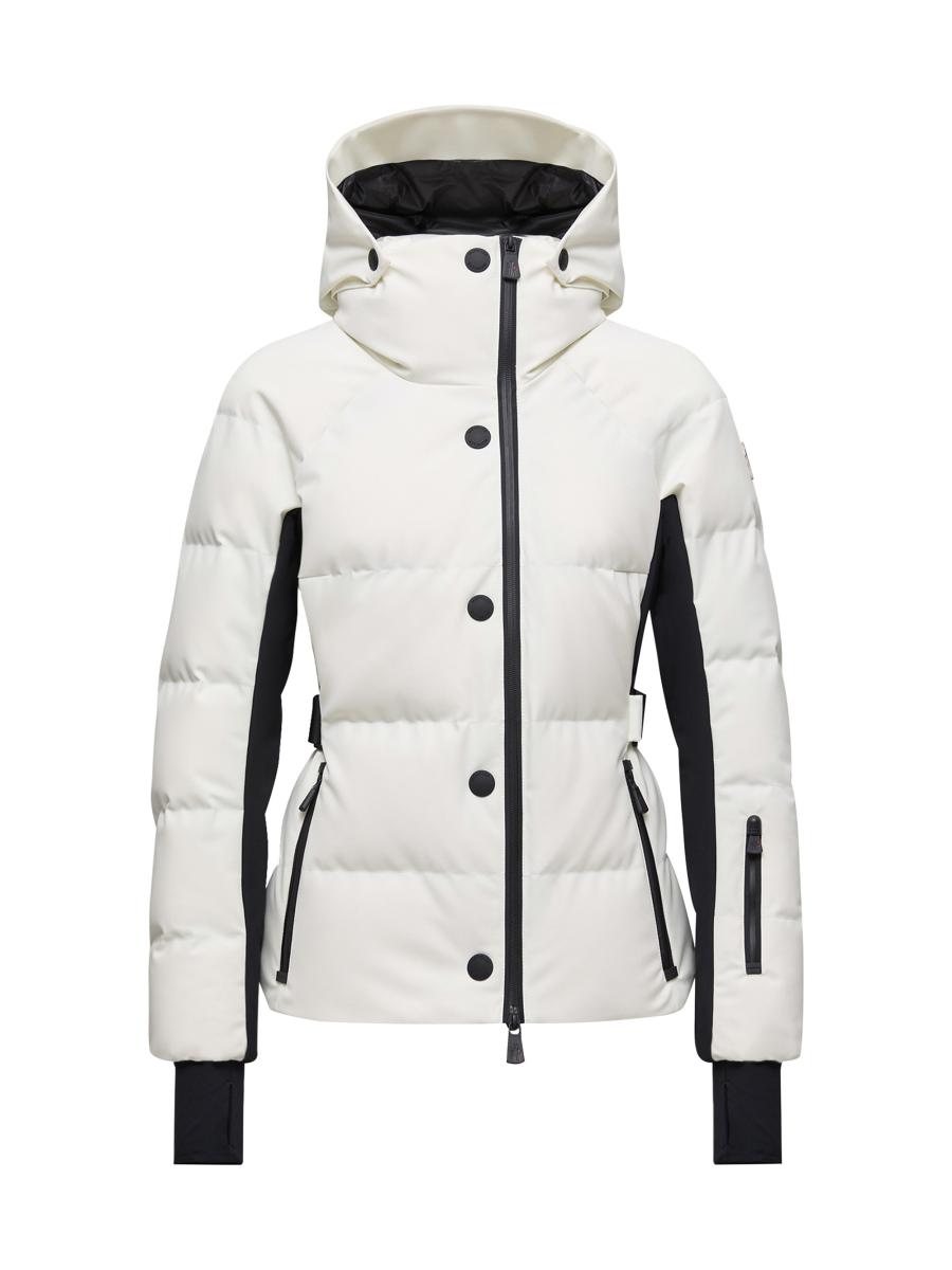 Moncler Women's Guyane Ski Coat In White