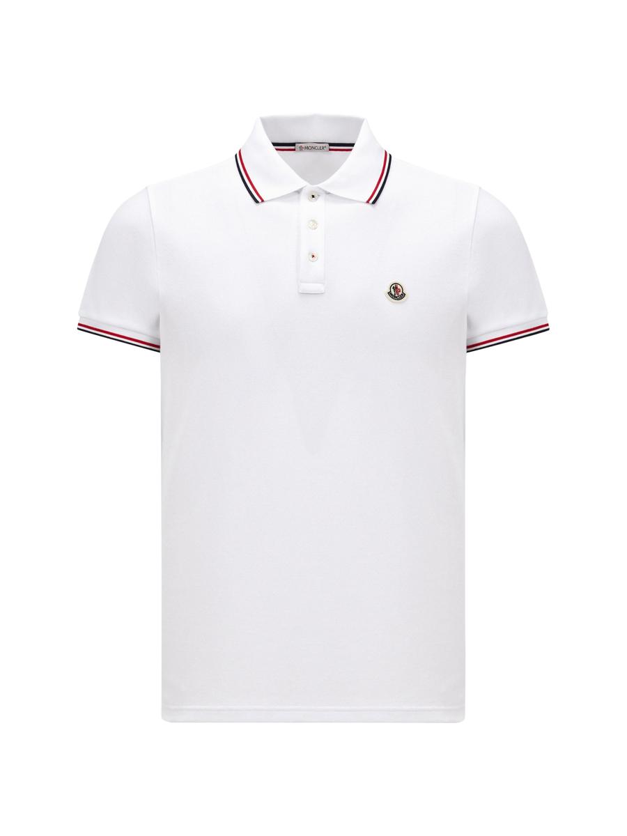 Moncler Polo Shirt in Cotton Piquet | Saks Fifth Avenue