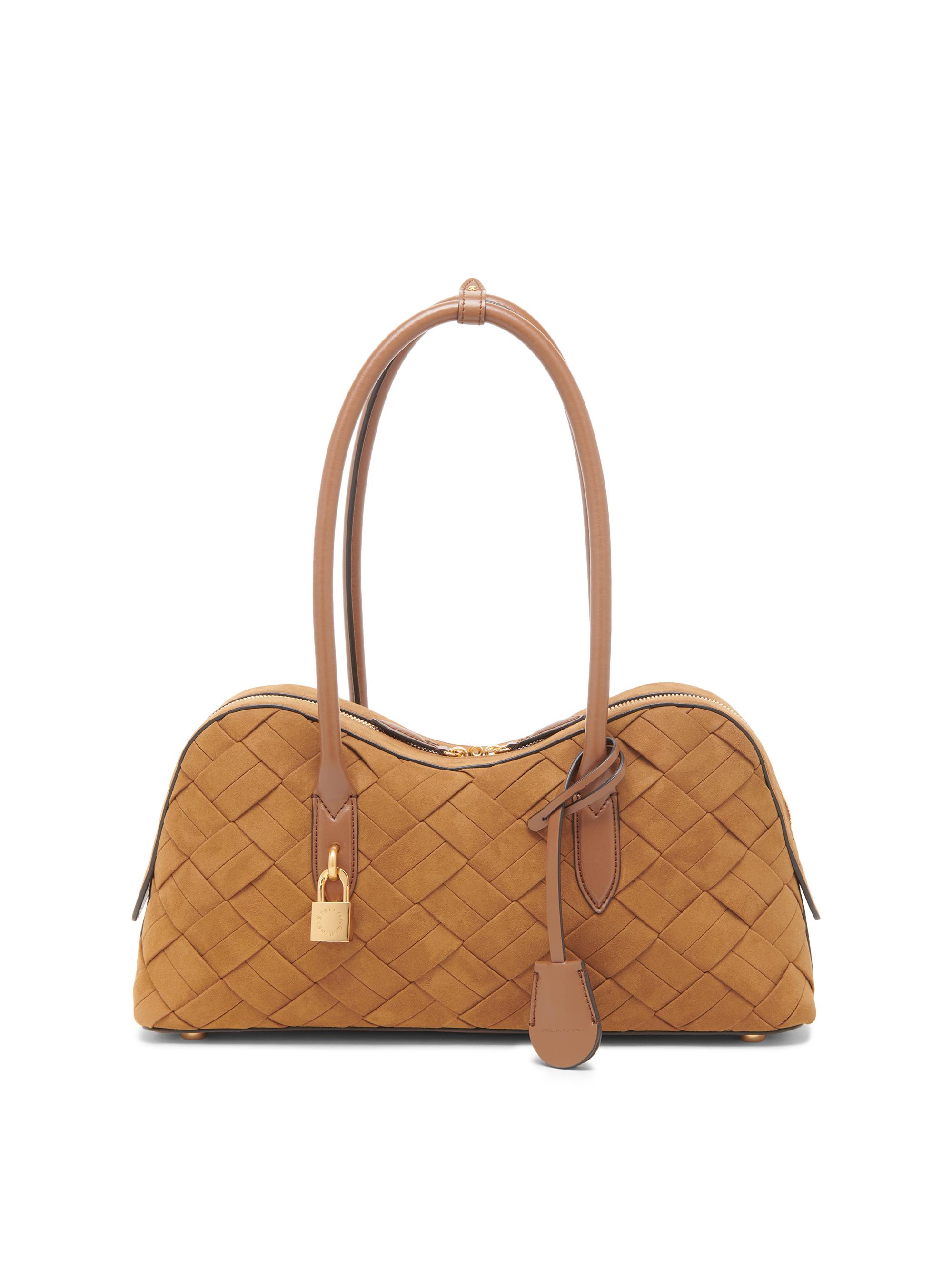 Stella McCartney Women's Ryder  Woven Shoulder Bag - Brandy