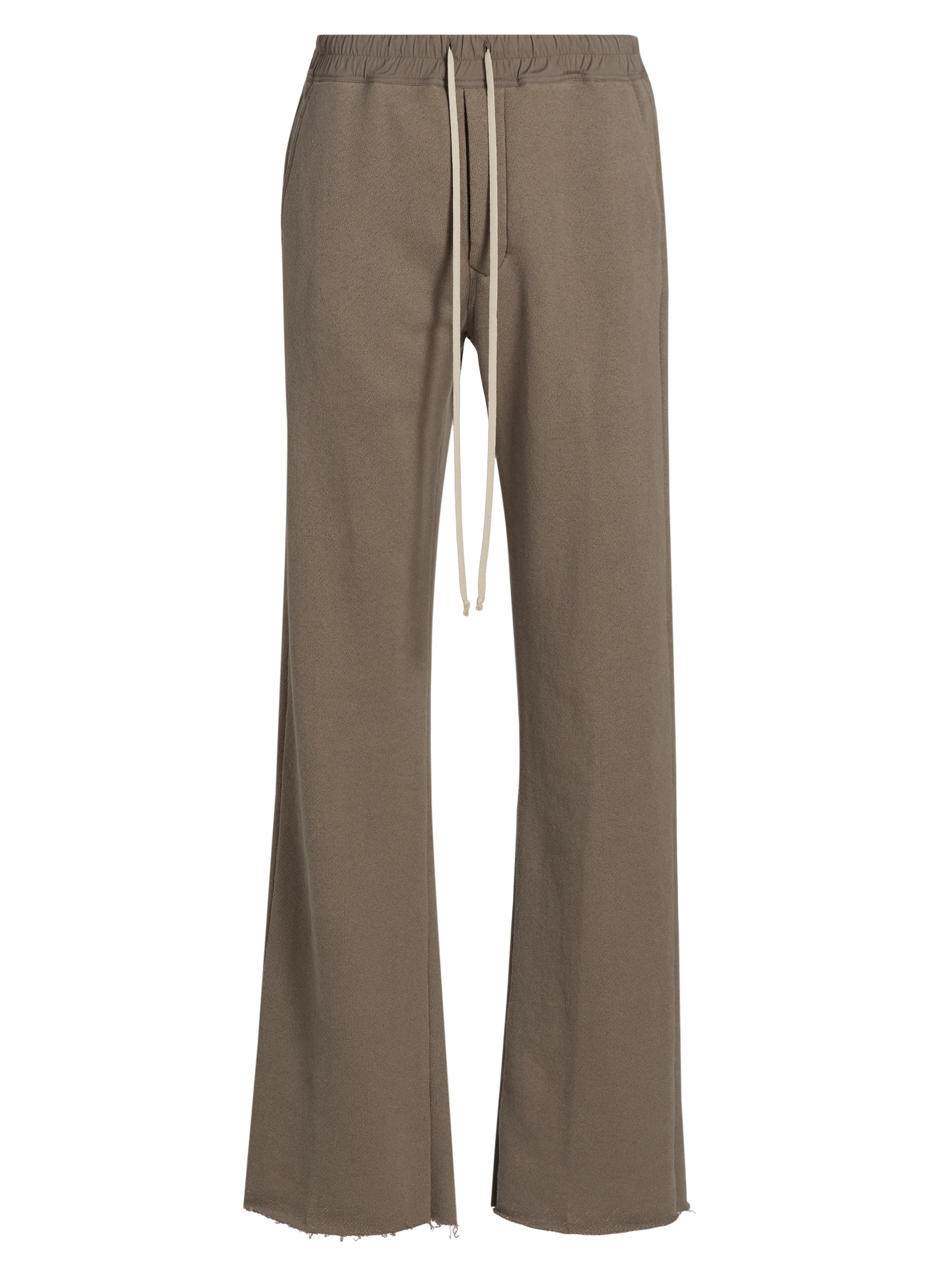 Rick Owens Men's Dietrich Cotton Wide-Leg Pants - Dust