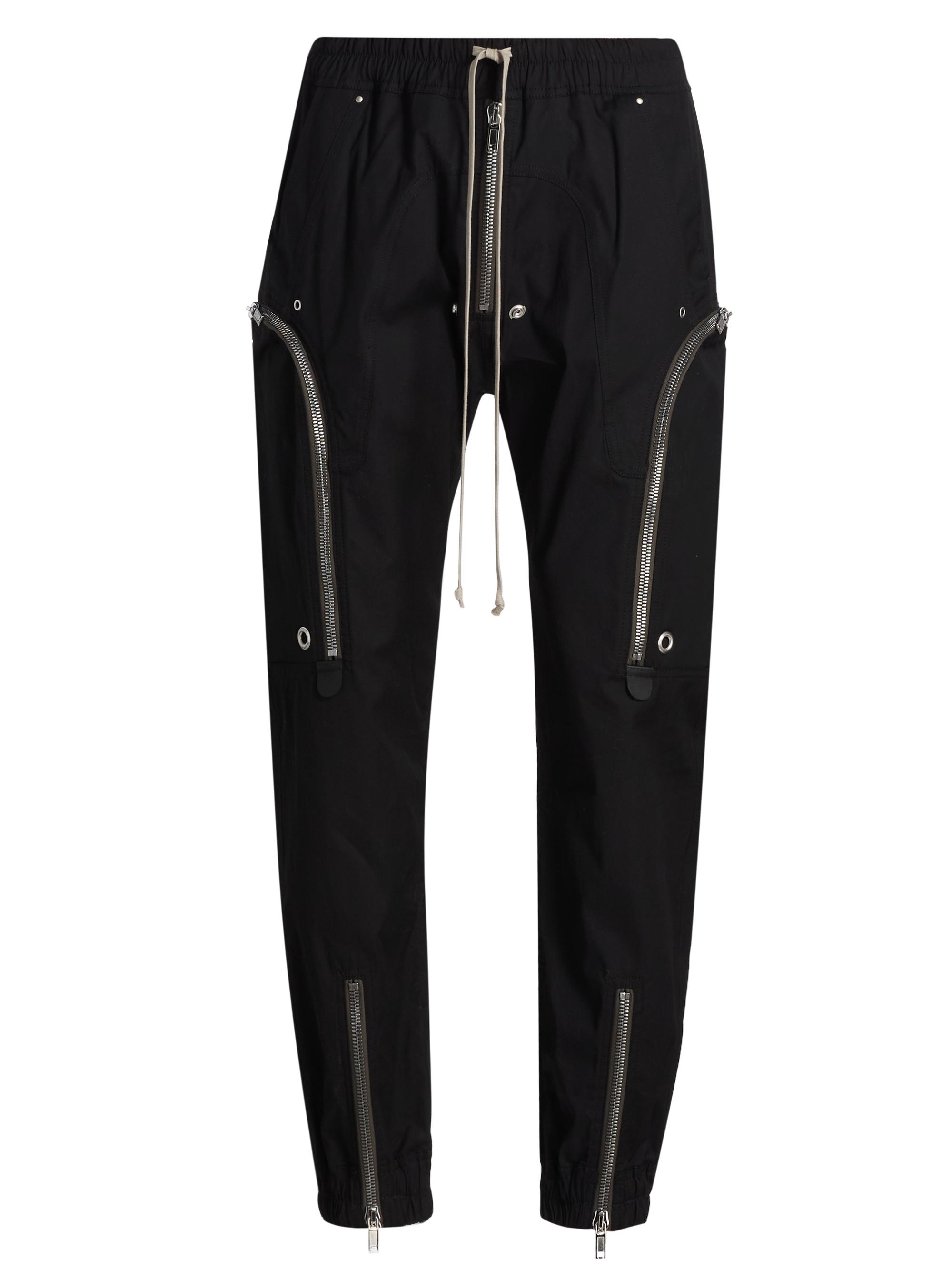 Rick Owens Men's Bauhaus Cargo Jogger Pants - Black