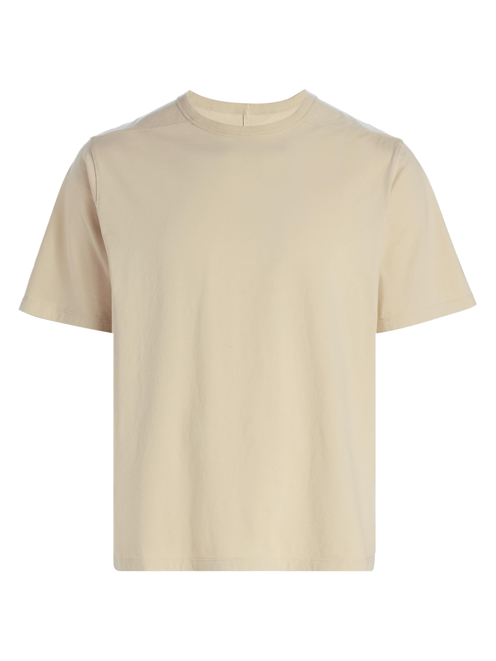 Rick Owens Men's Brad Cotton T-Shirt - Sand