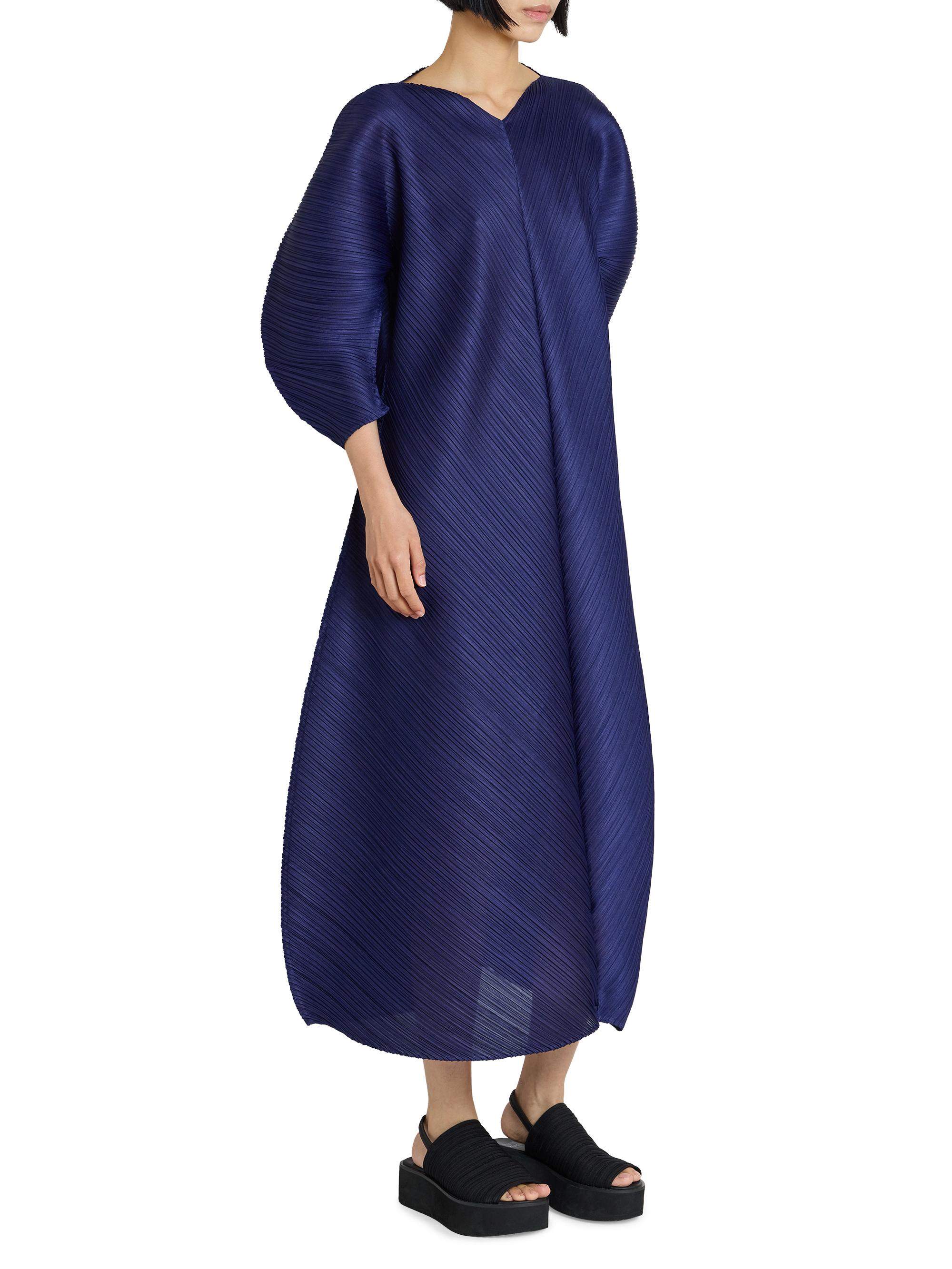 Pleats Please Issey Miyake Coast Pleated Midi-Dress | Saks Fifth