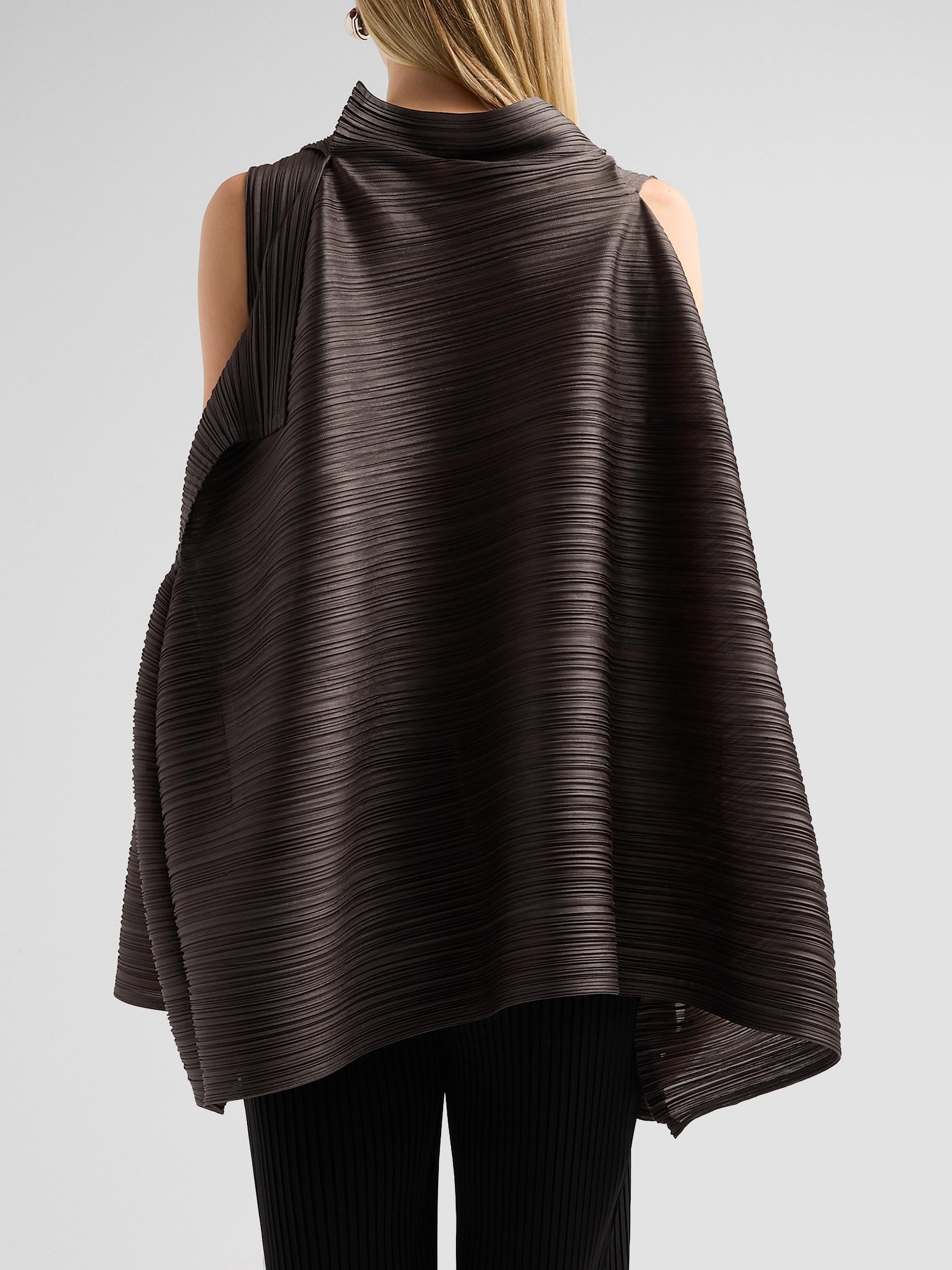 Pleats Please Issey Miyake Bouncy Basket Weave Top | Saks Fifth Avenue