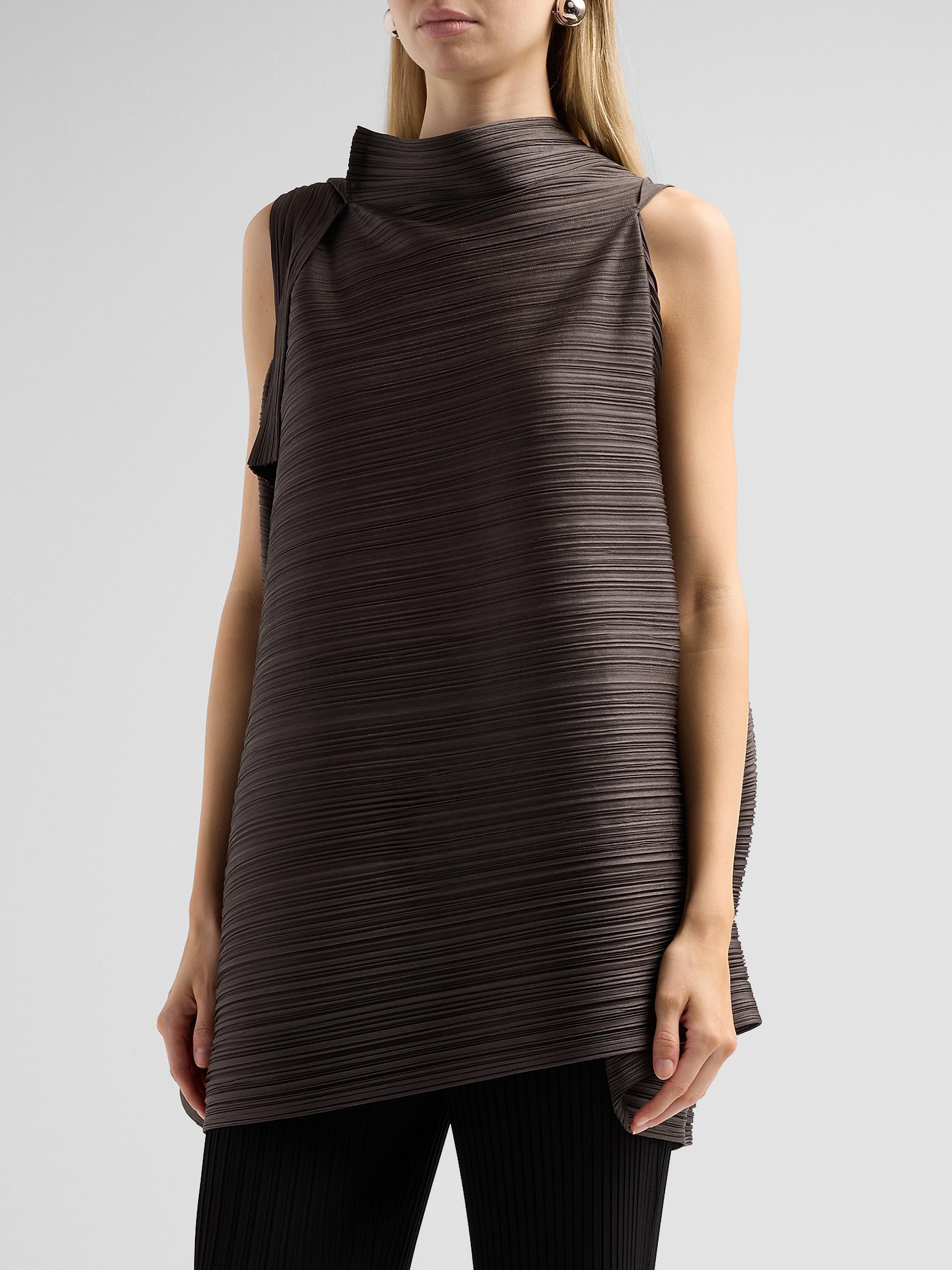 Pleats Please Issey Miyake Bouncy Basket Weave Top | Saks Fifth Avenue