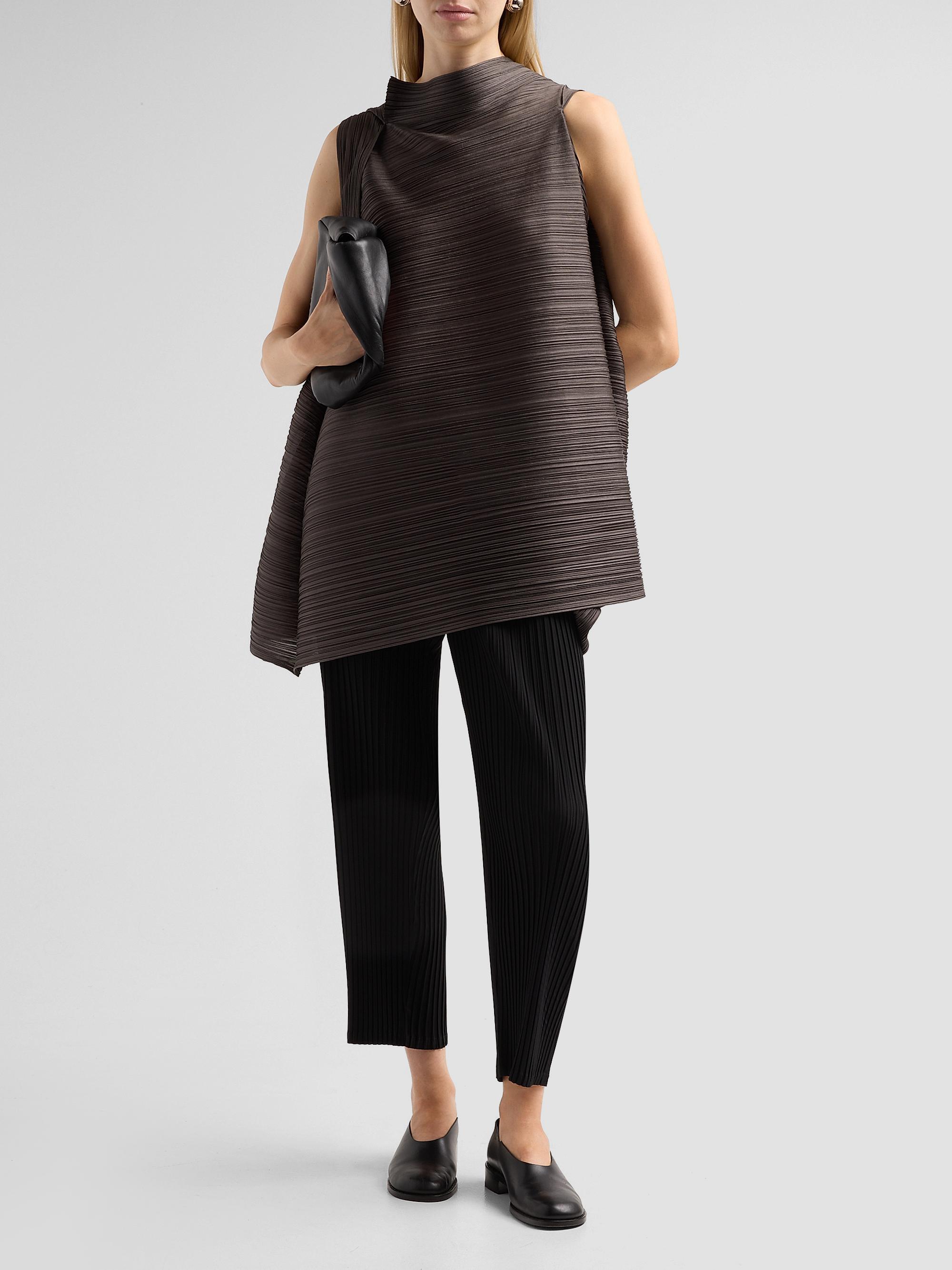 Pleats Please Issey Miyake Bouncy Basket Weave Top | Saks Fifth Avenue