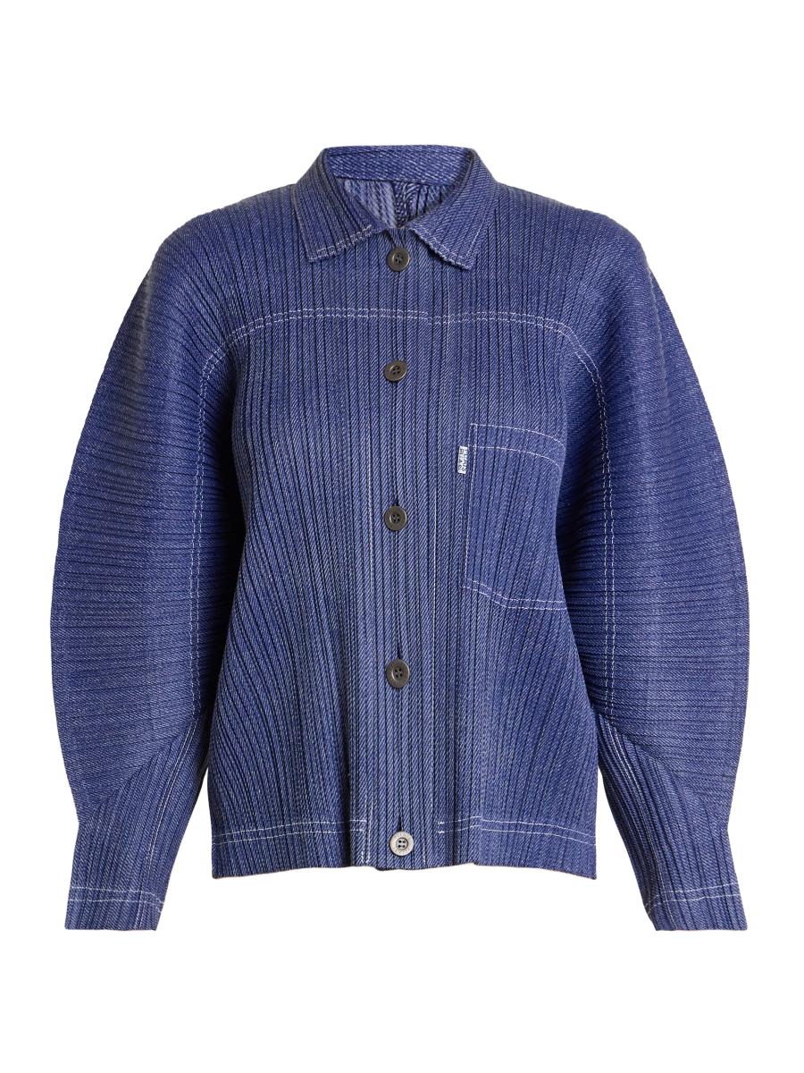 ISSEY MIYAKE me デニムジャケット プリーツ 0400026253791?wid=900