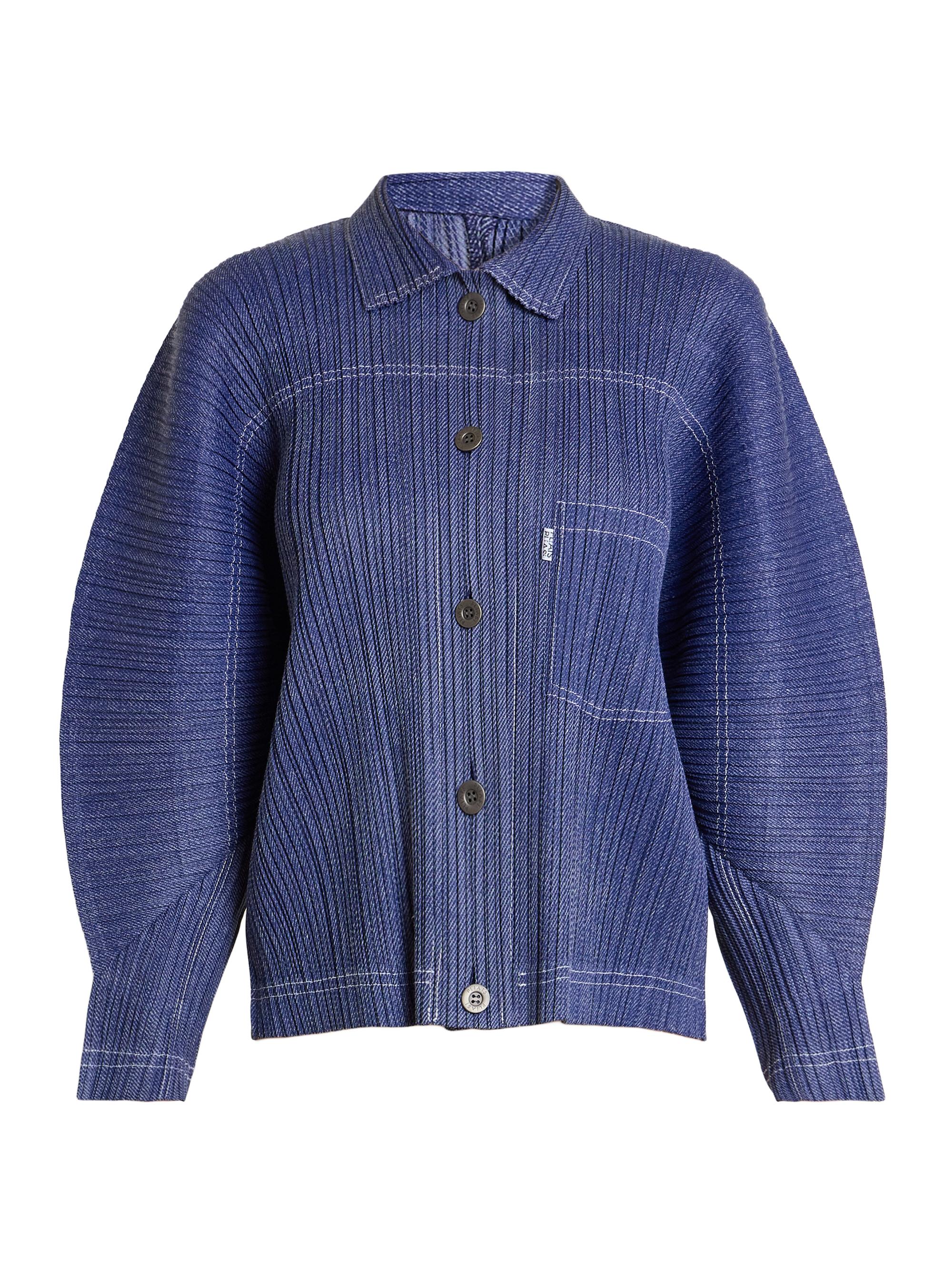 Pleats Please Issey Miyake Fluffy Basics Zip Jacket | Saks Fifth