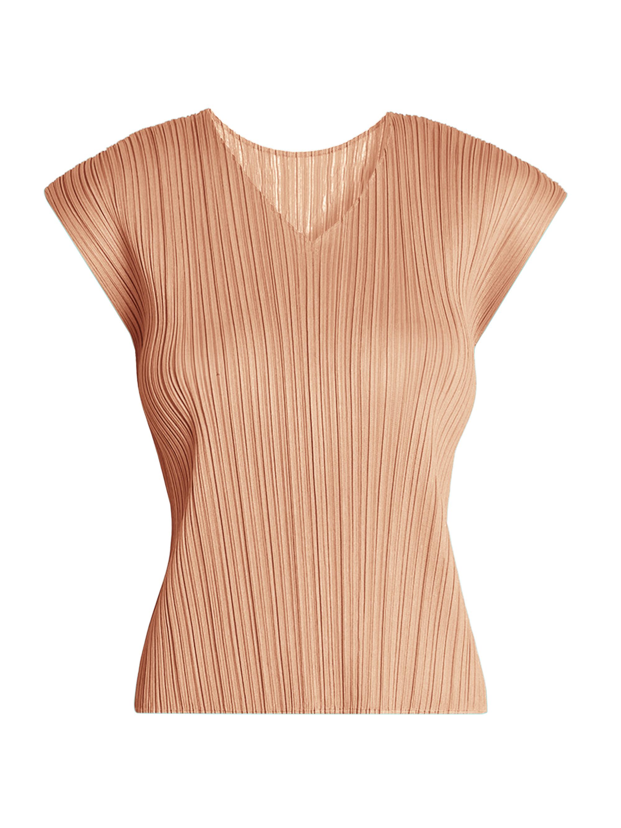 Pleats Please Issey Miyake Jiggly Knit Top | Saks Fifth Avenue