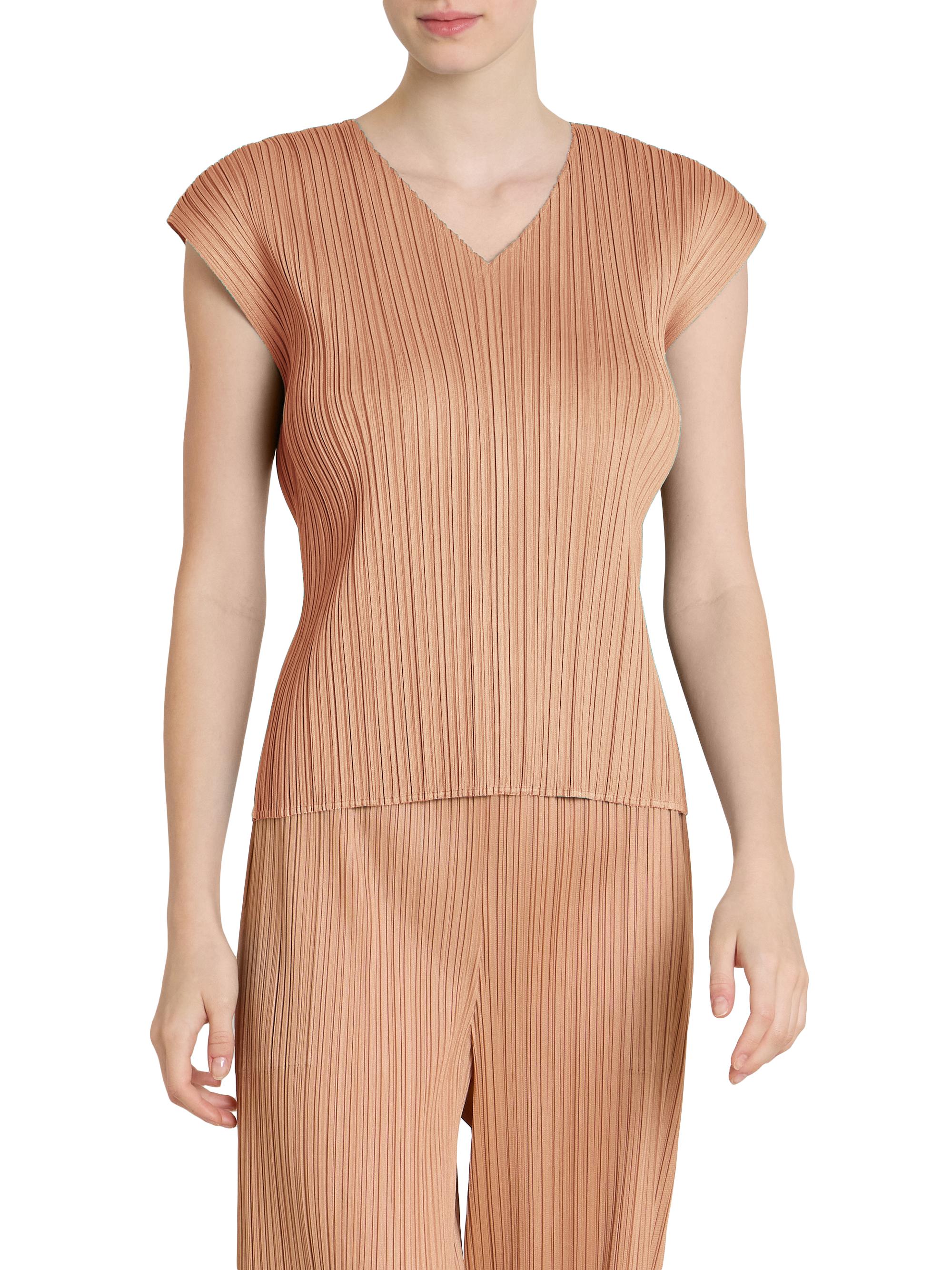 Pleats Please Issey Miyake Monthly Colors : June Pleated Top