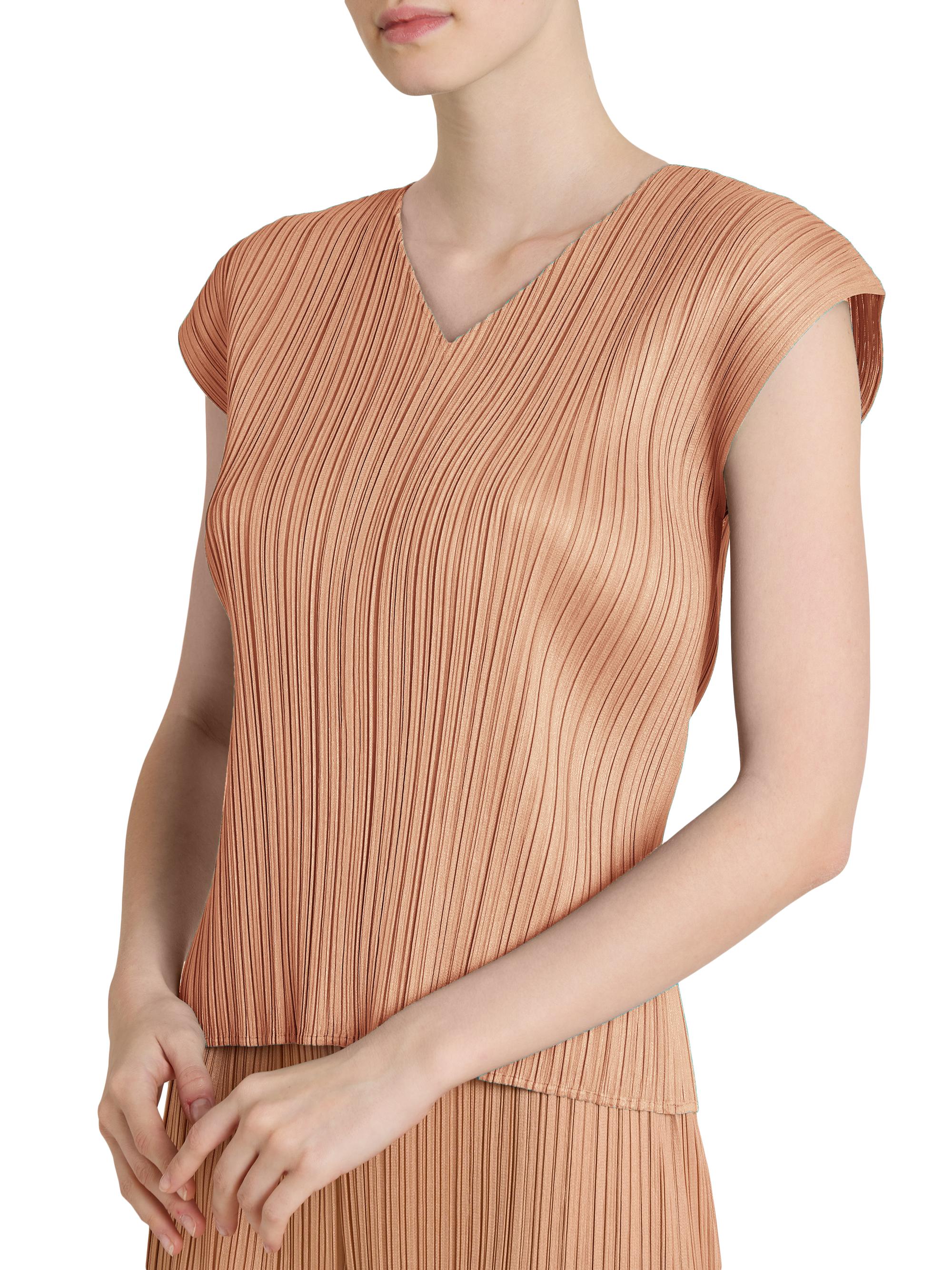 Pleats Please Issey Miyake Monthly Colors : June Pleated Top