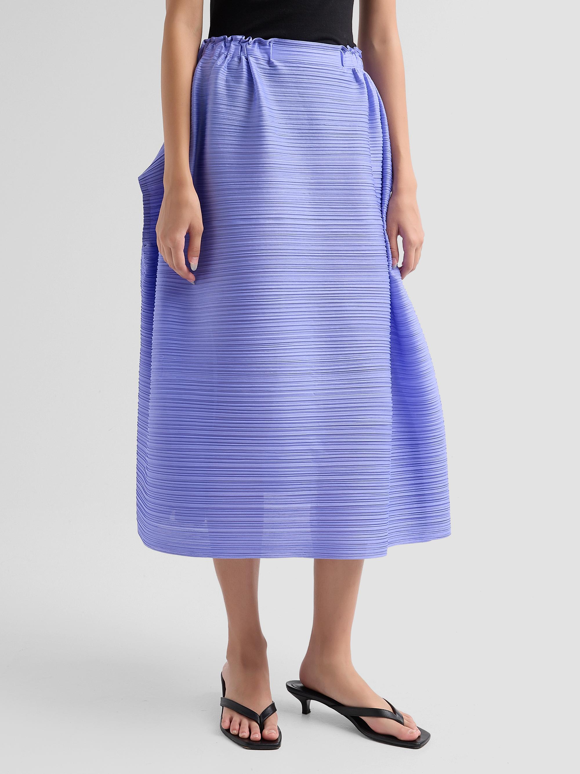 Pleats Please Issey Miyake Bouncy Basket Plisse Midi Skirt | Saks