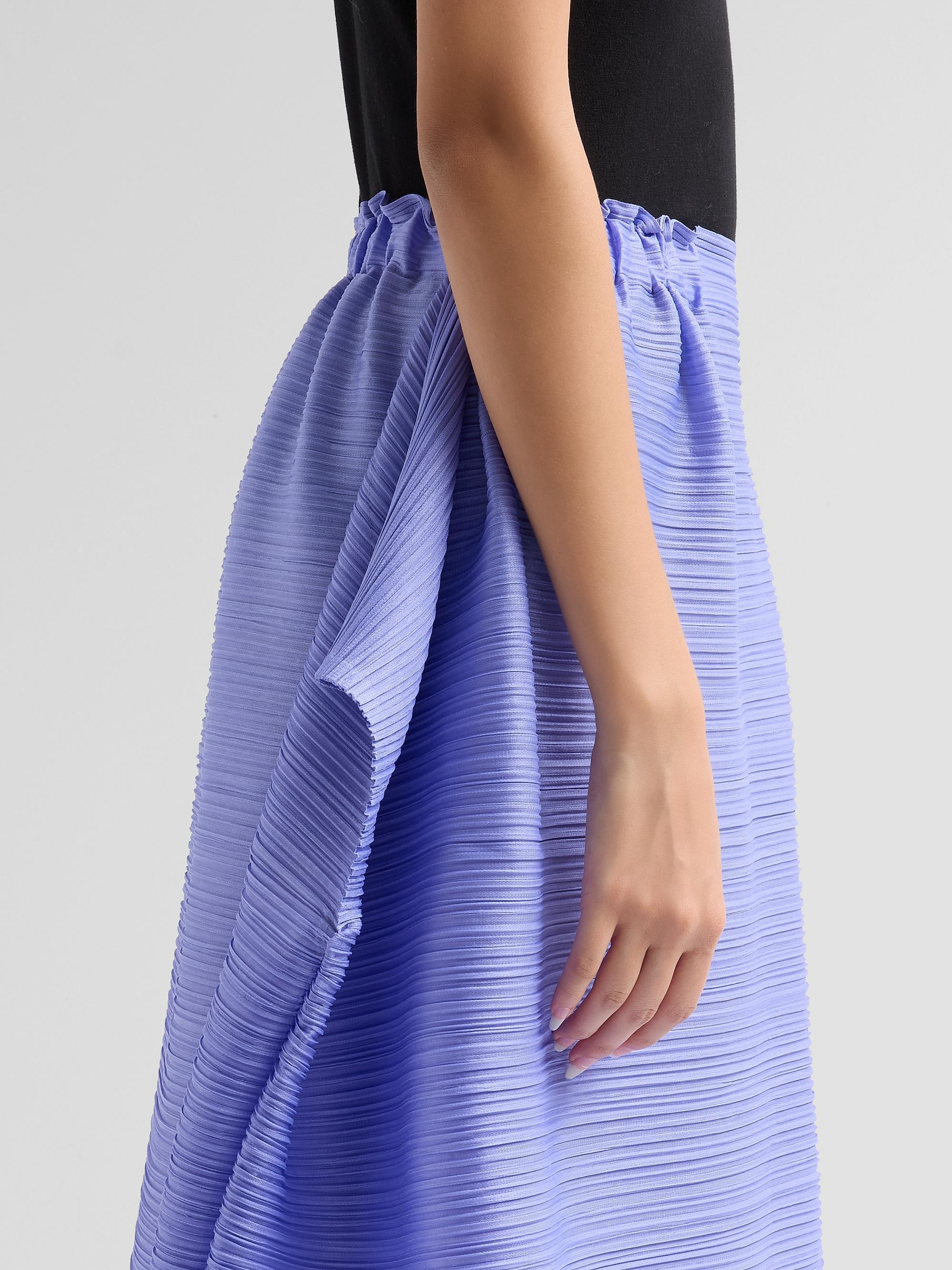 Pleats Please Issey Miyake Bouncy Basket Plisse Midi Skirt | Saks
