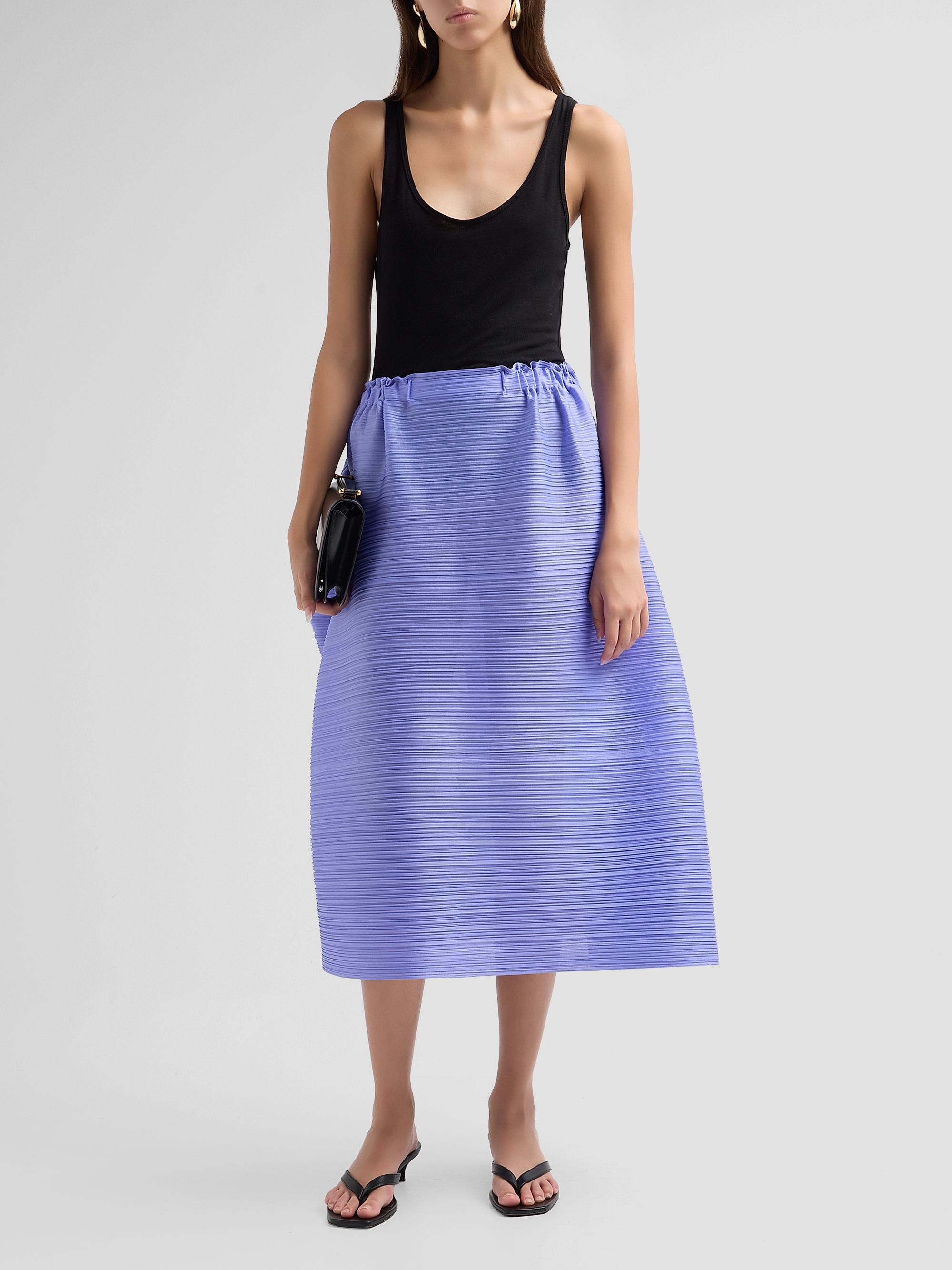 Pleats Please Issey Miyake Bouncy Basket Plisse Midi Skirt | Saks