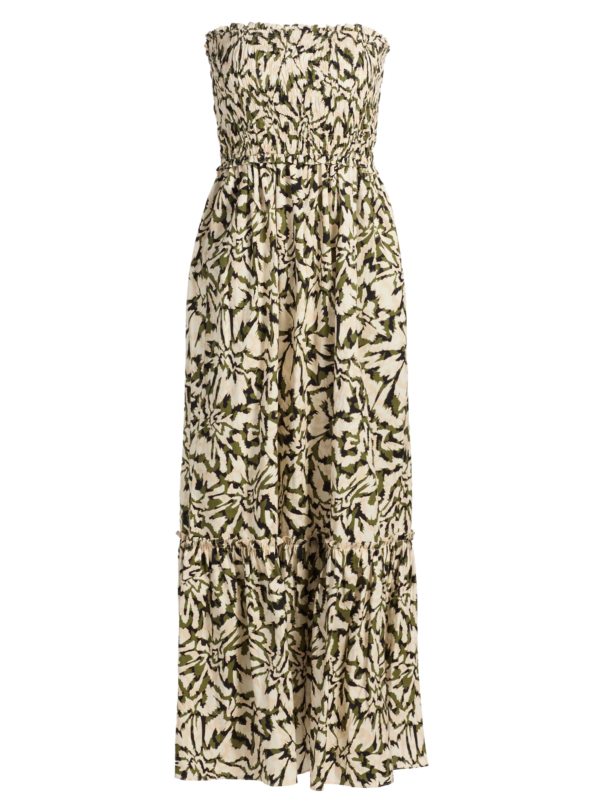 Misa Los Angeles Women's Sanya Floral Smocked Maxi Dress - Abstract Floraburst