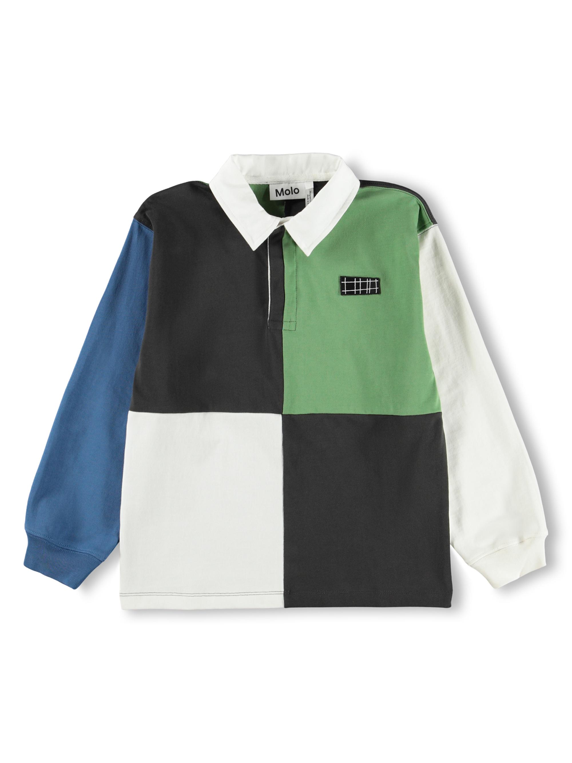 Little Boy's & Boy's Colorblocked Cotton Polo Shirt