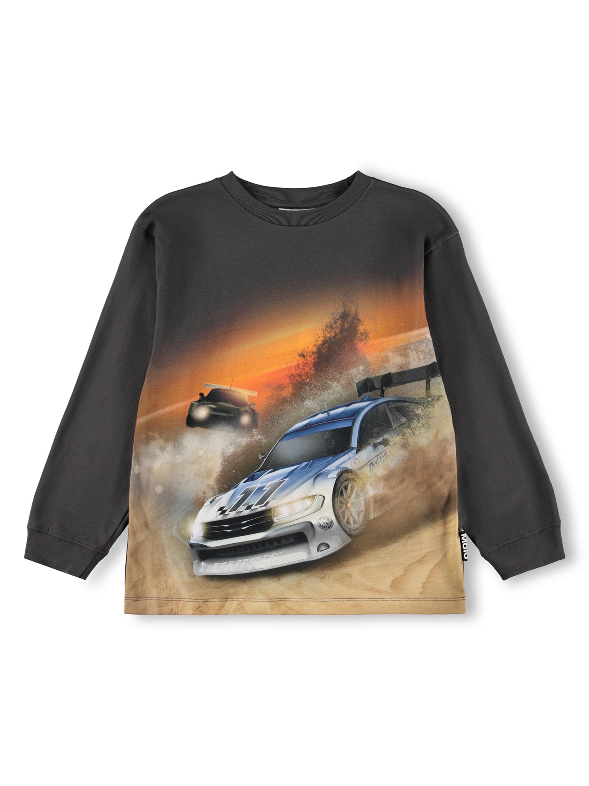 Little Boy's Race Car Cotton Shirt