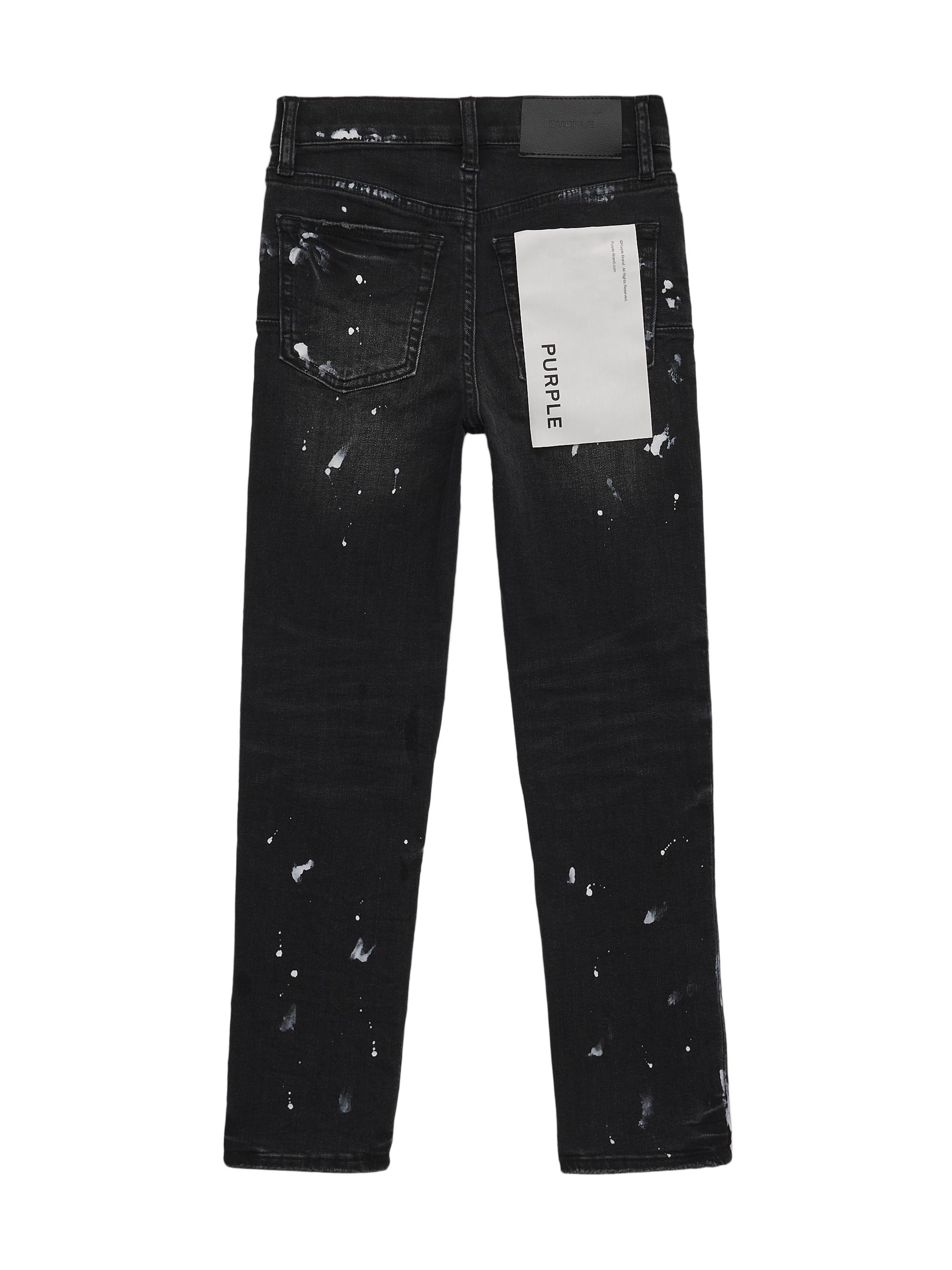 Purple Brand Little Boy's & Boy's Paint Splatter Skinny Jeans
