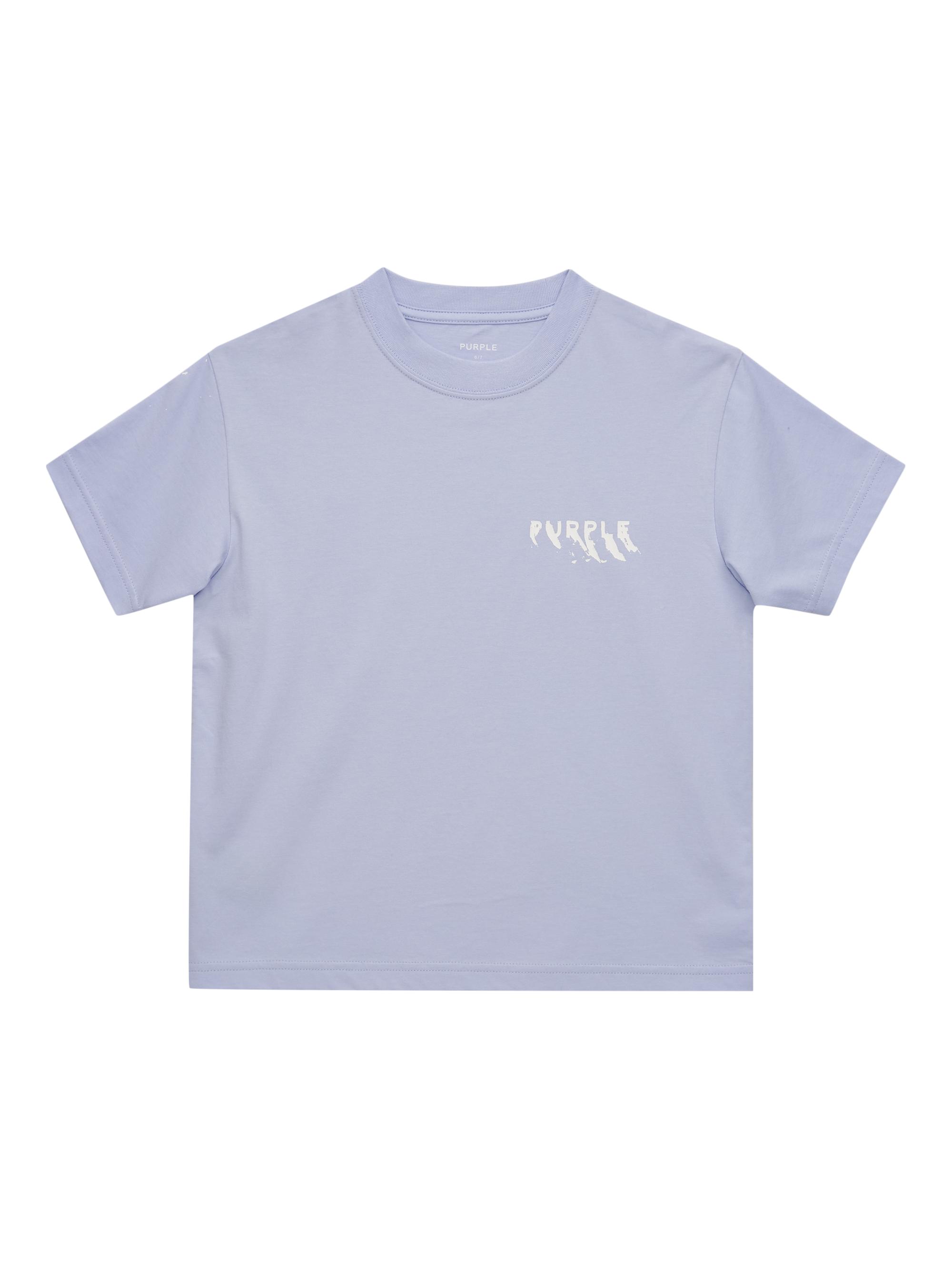 Purple Brand Little Boy's & Boy's Logo Cotton T-Shirt - Purple