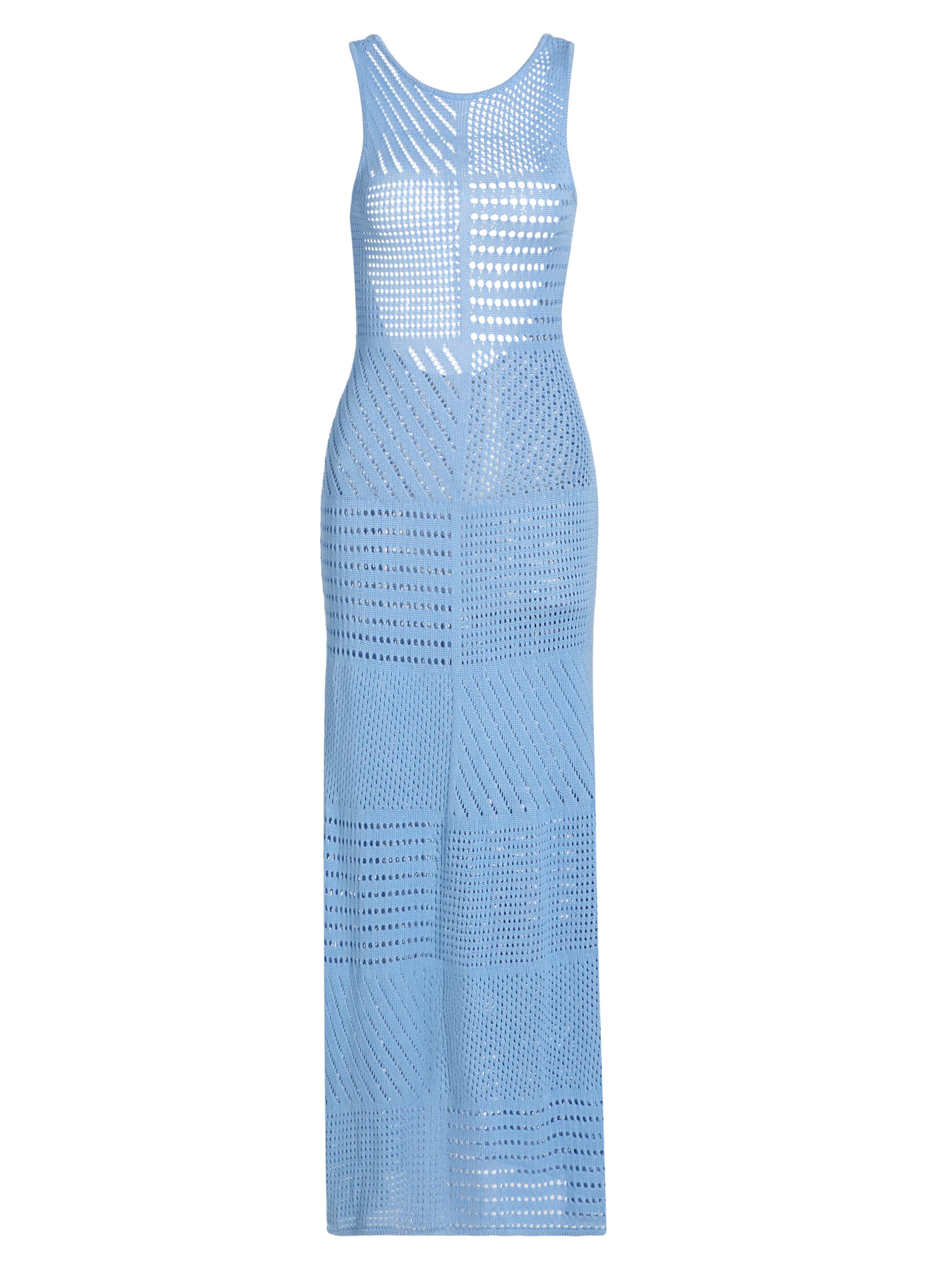 Solid & Striped Women's The Morenzo Knit Cover-Up Maxi Dress - Blue Lagoon