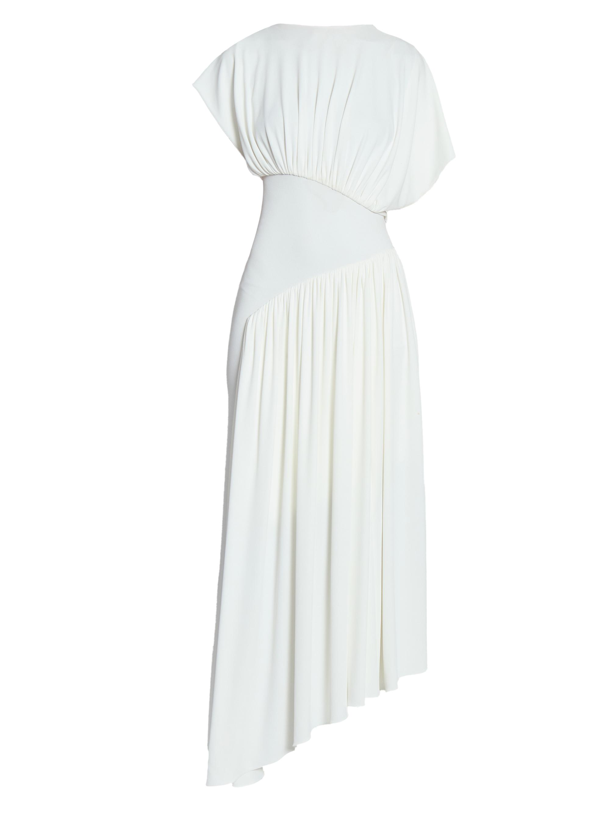 Rabanne Women's Asymmetric Short-Sleeve Midi-Dress -