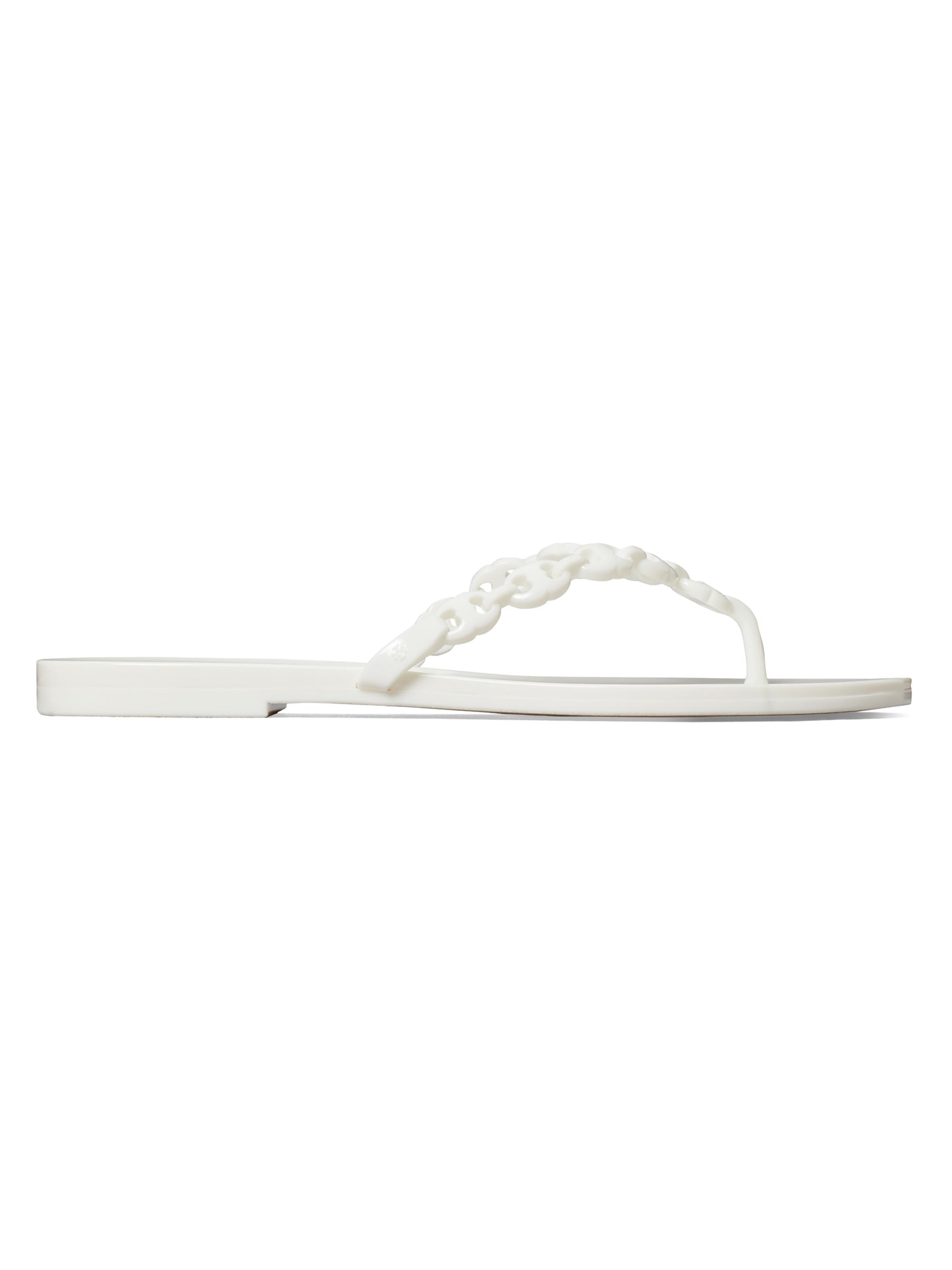 Tory Burch Women's Gemini Link Jelly Sandal - Bianco | Thumbnail 5