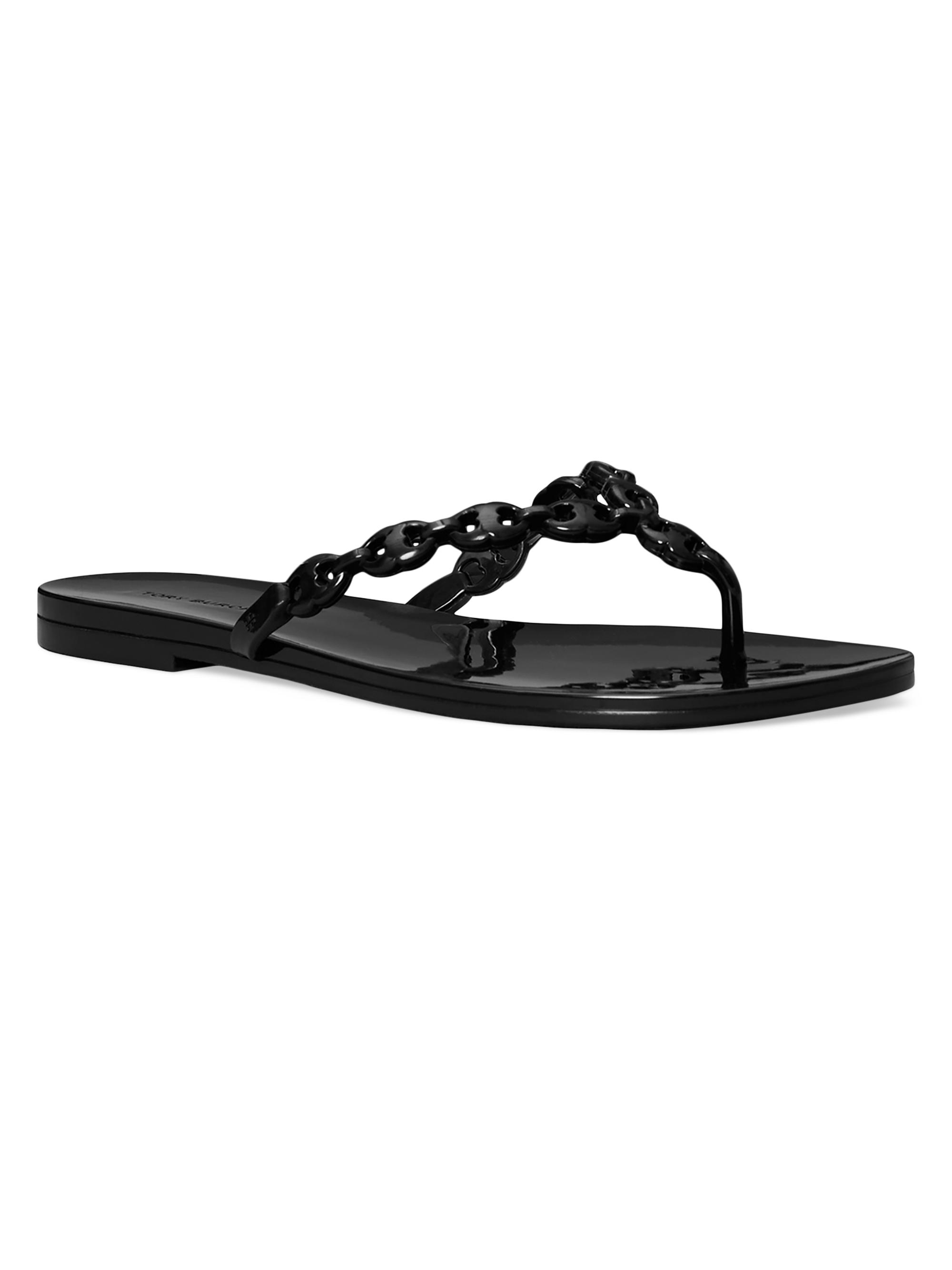 Tory Burch Women's Gemini Link Jelly Sandal - Bianco