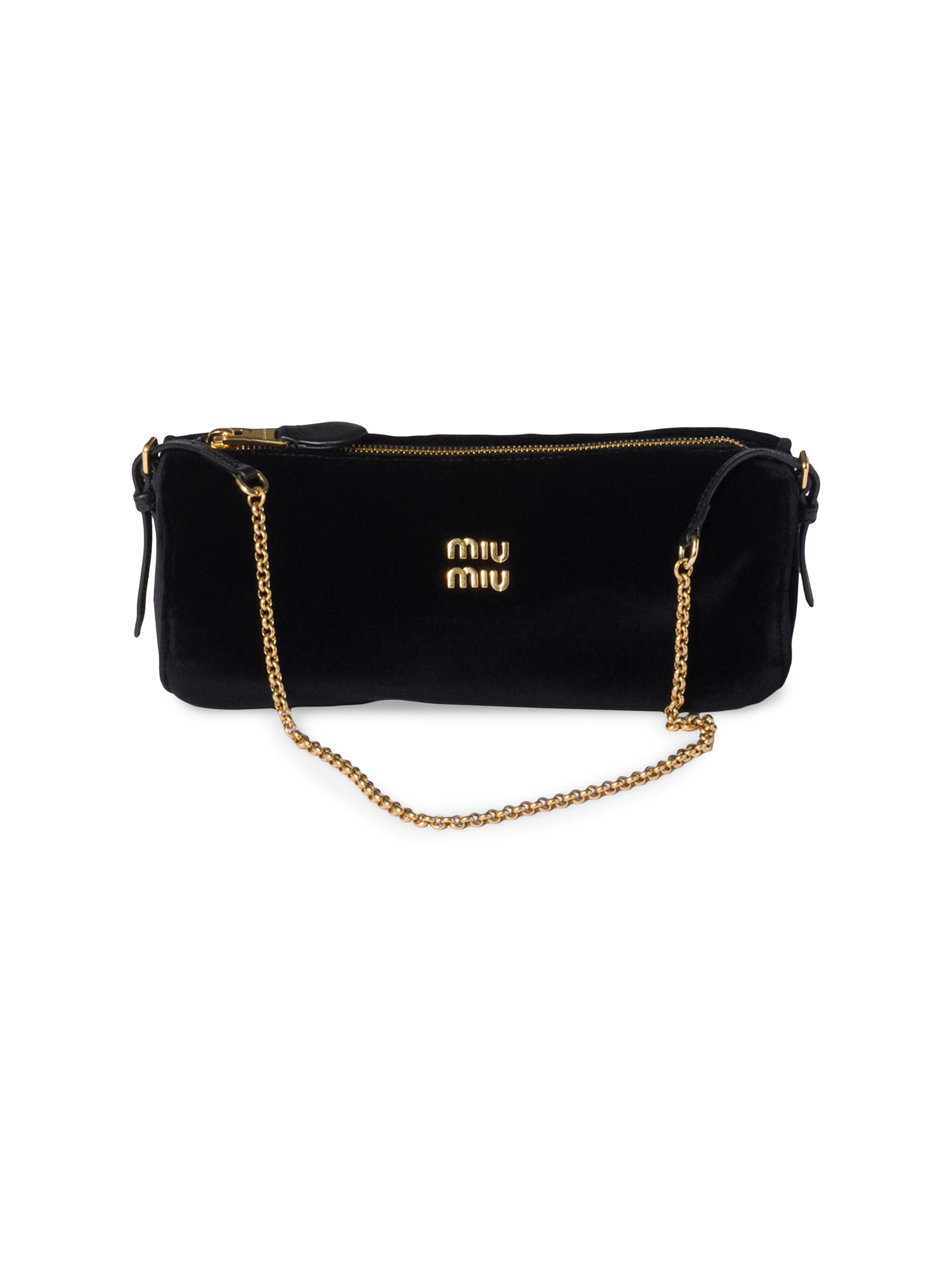 Miu Miu Nappa Leather Pouch | Saks Fifth Avenue