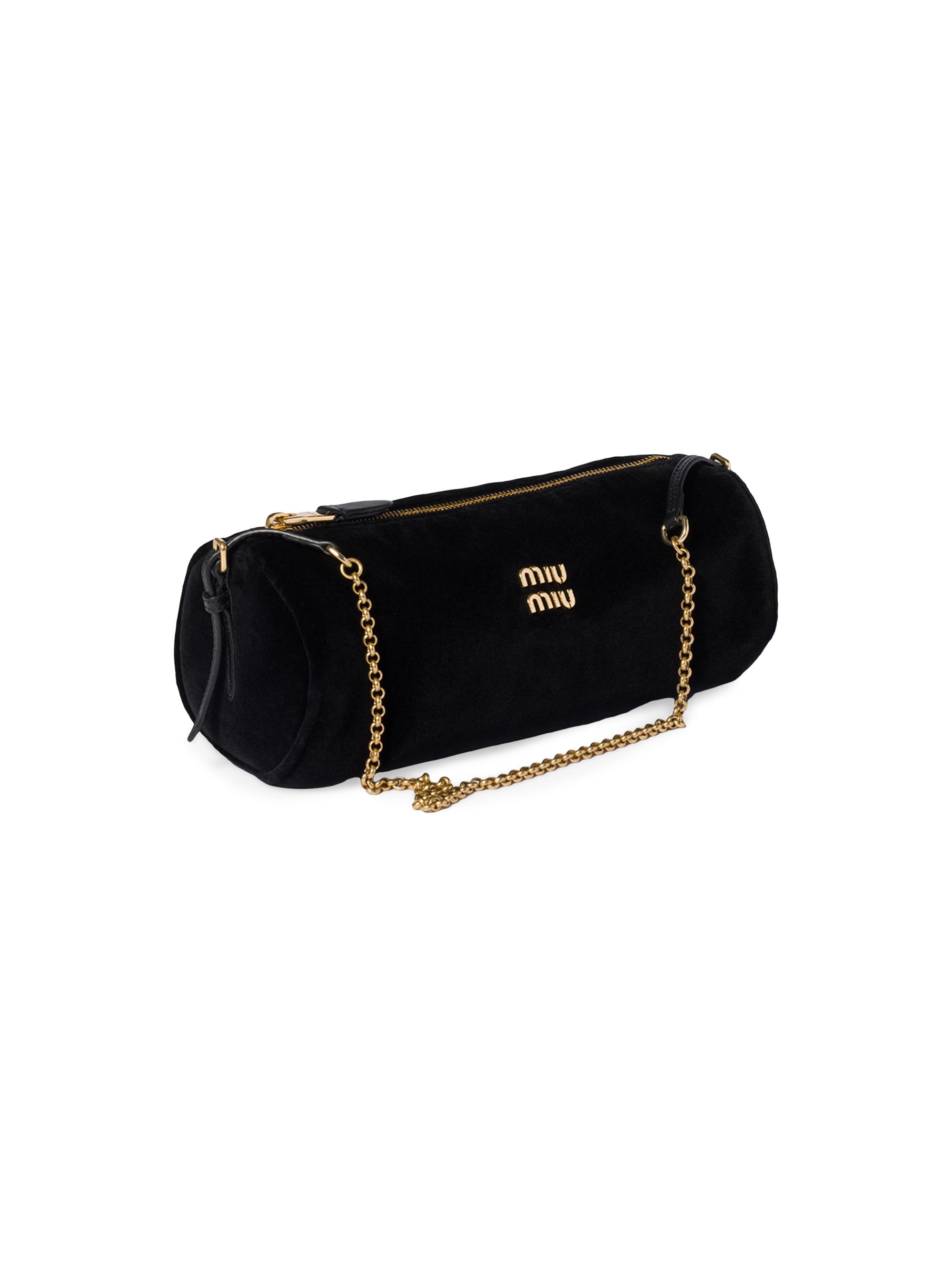 Miu Miu Velvet Pouch | Saks Fifth Avenue