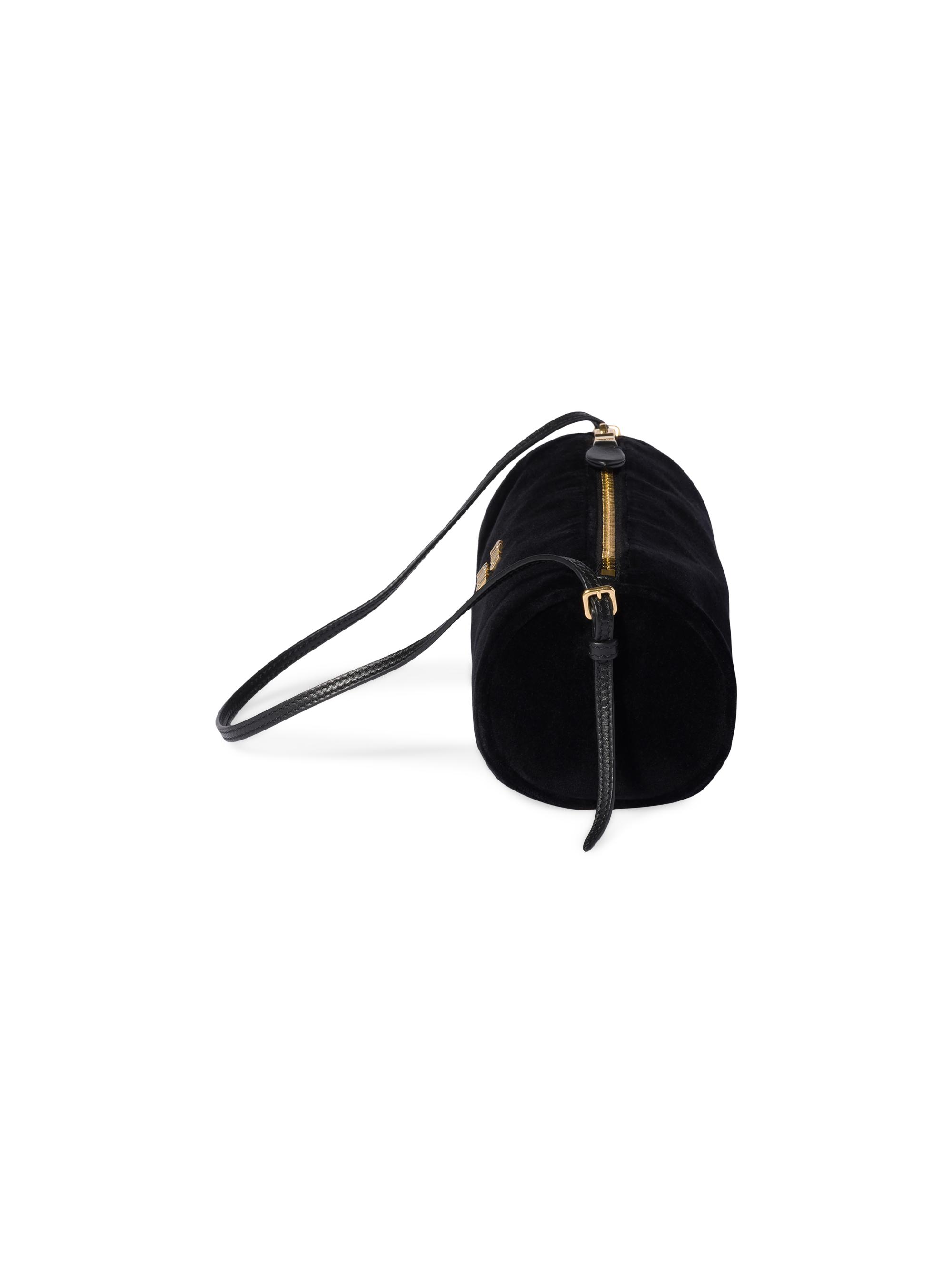 miu miu ベルベット　ポーチ　ブラック Miu Miu Velvet Pouch | Saks Fifth Avenue
